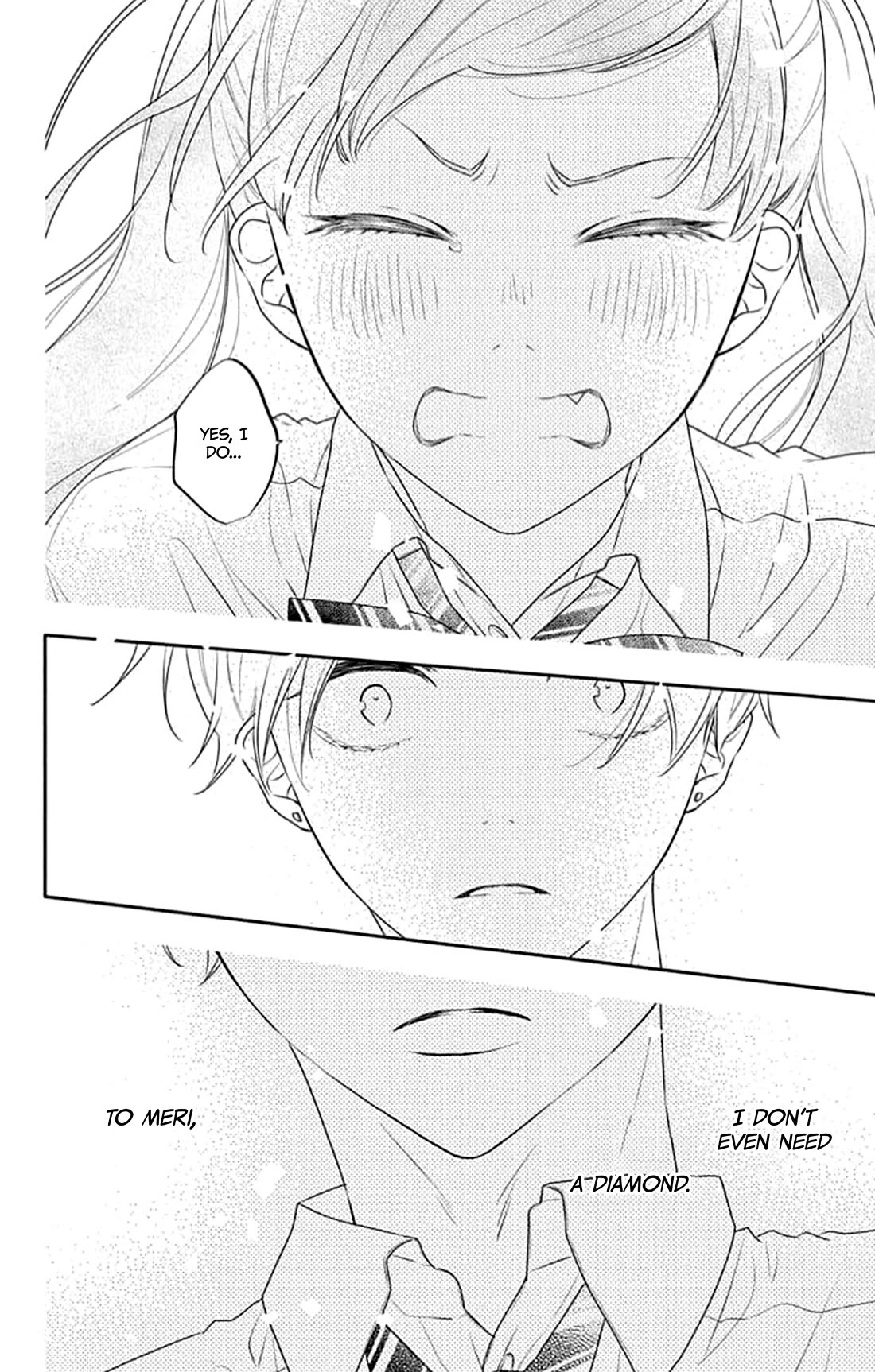 Koi ni Mudaguchi Chapter 42 page 26 - Chapter 42: Kiss and diamond.