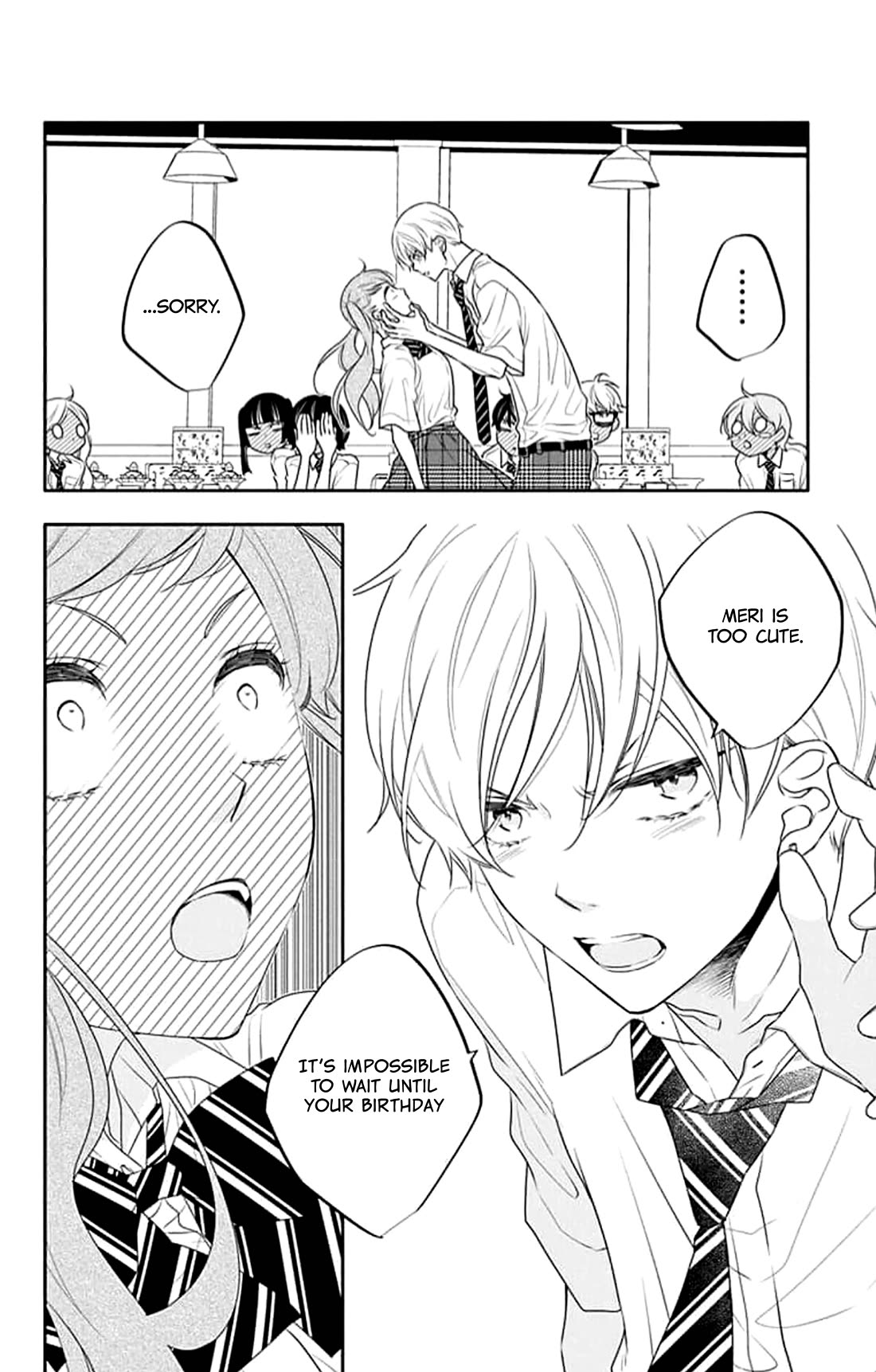 Koi ni Mudaguchi Chapter 42 page 28 - Chapter 42: Kiss and diamond.