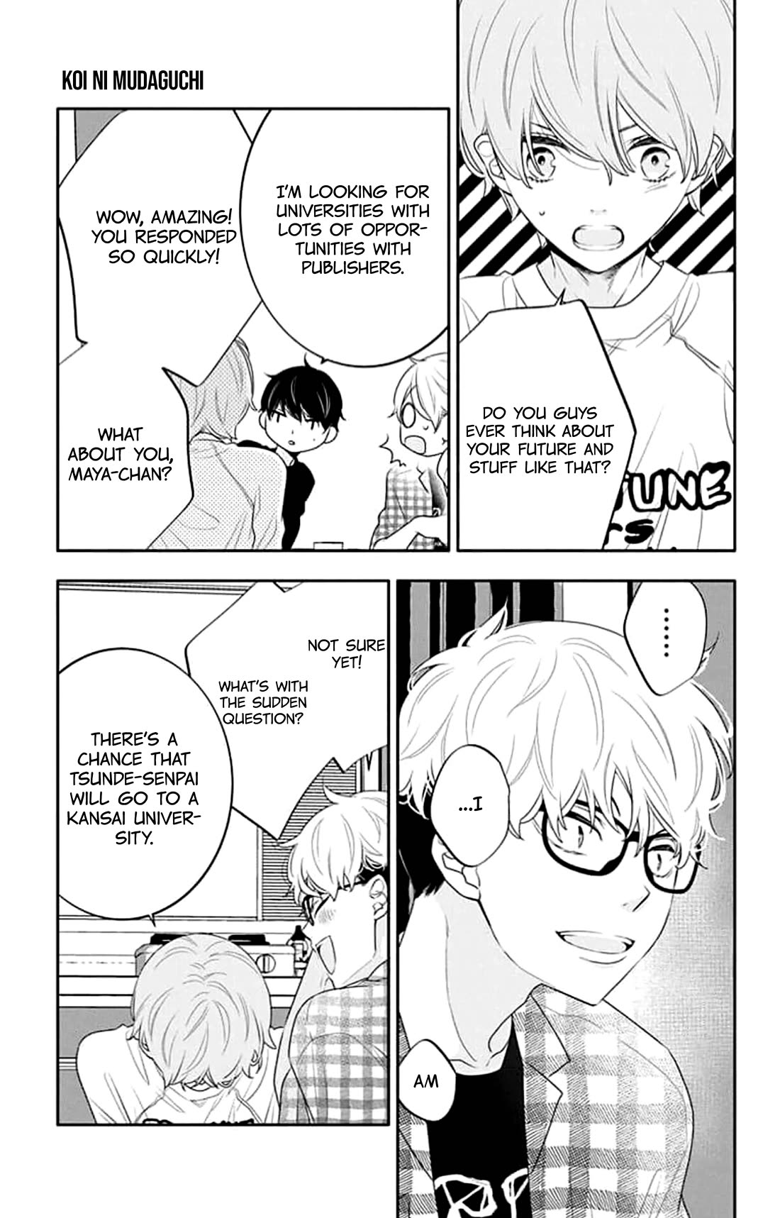 Koi ni Mudaguchi Chapter 43 page 11 - Chapter 43