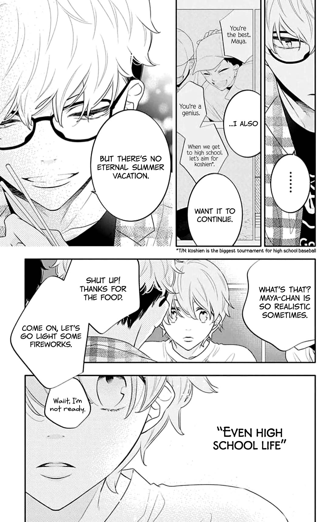 Koi ni Mudaguchi Chapter 43 page 15 - Chapter 43
