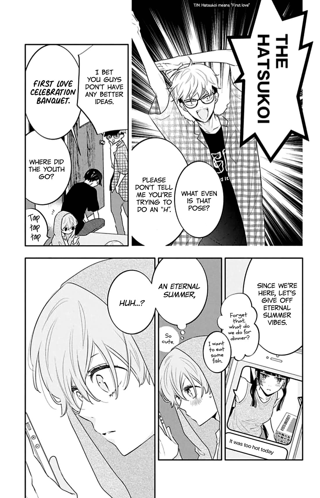 Koi ni Mudaguchi Chapter 43 page 9 - Chapter 43