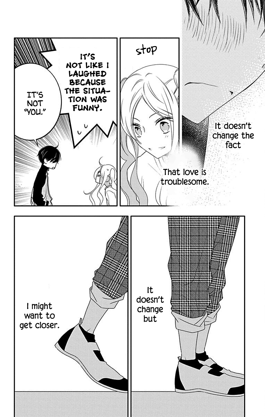 Koi ni Mudaguchi Chapter 5 page 22 - Chapter 5: Dango Kiss