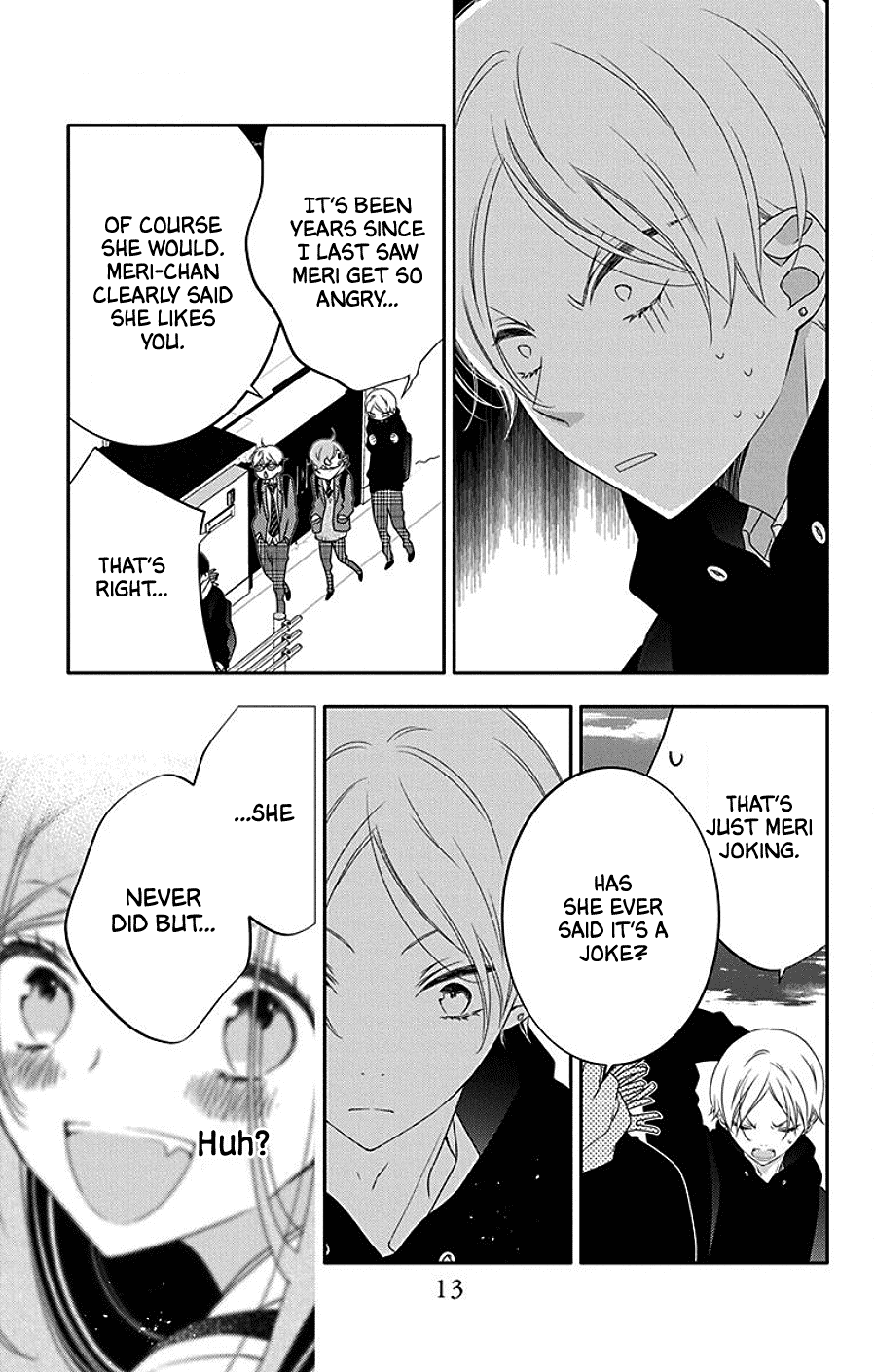 Koi ni Mudaguchi Chapter 6 page 14 - Chapter 6: Sneeze on a Date