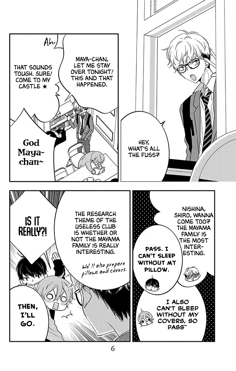 Koi ni Mudaguchi Chapter 6 page 7 - Chapter 6: Sneeze on a Date