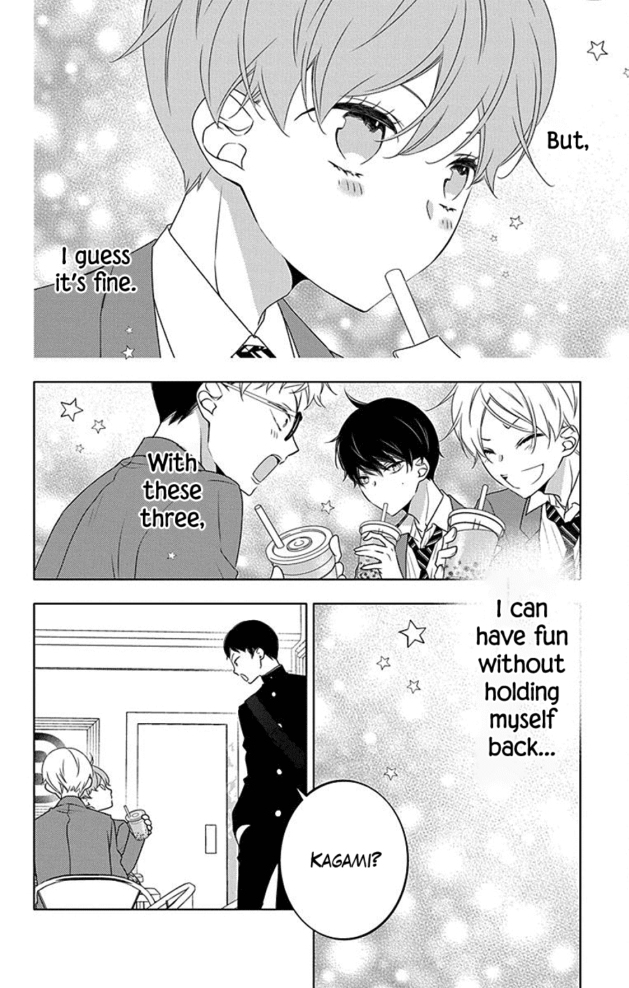 Koi ni Mudaguchi Chapter 7 page 20 - Chapter 7: Comparing Heights and Bubble Tea