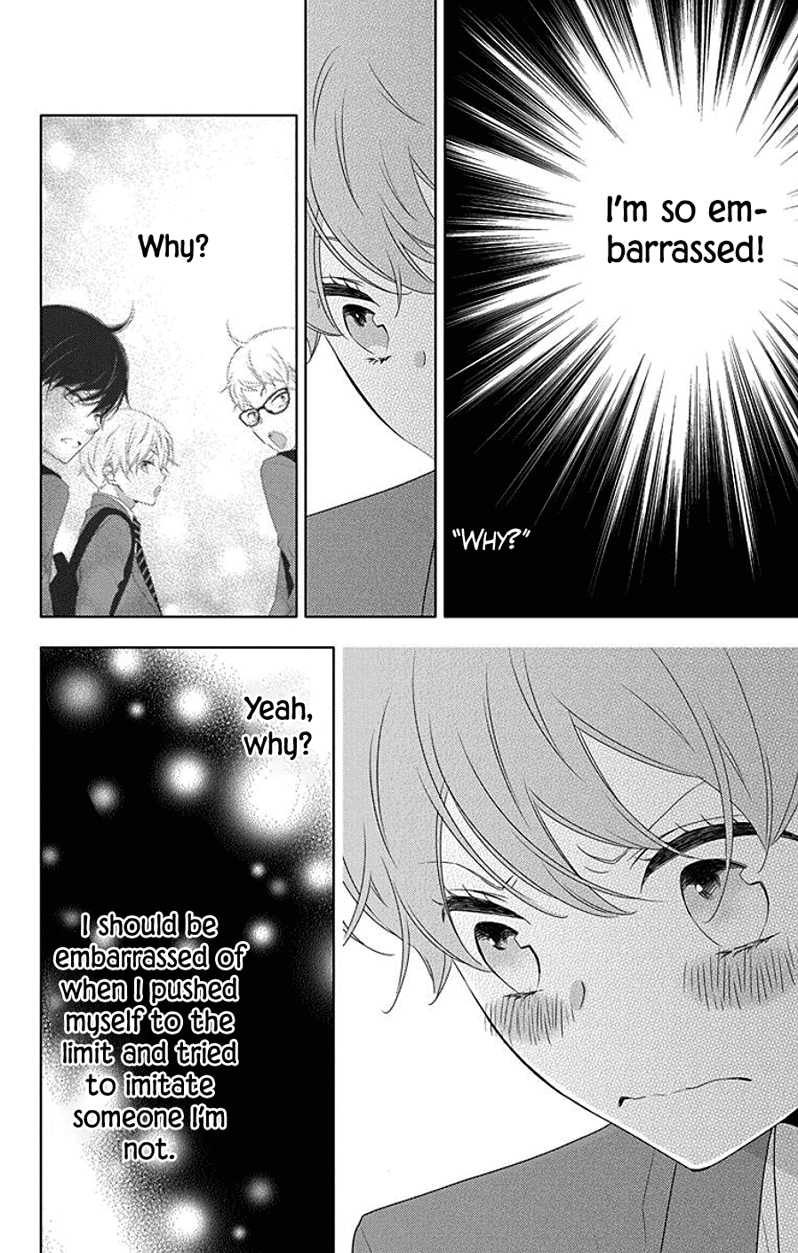 Koi ni Mudaguchi Chapter 7 page 22 - Chapter 7: Comparing Heights and Bubble Tea
