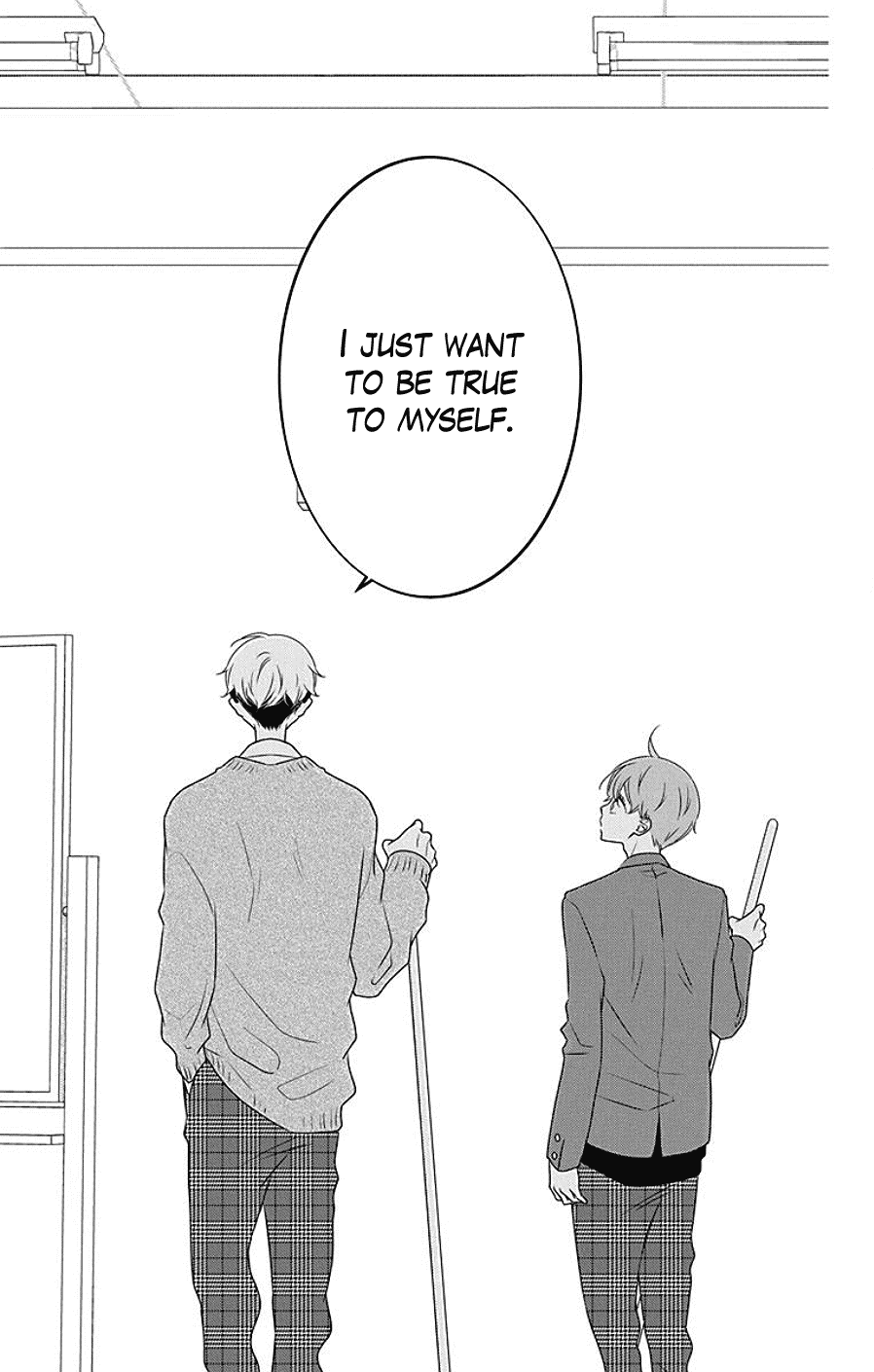 Koi ni Mudaguchi Chapter 7 page 27 - Chapter 7: Comparing Heights and Bubble Tea