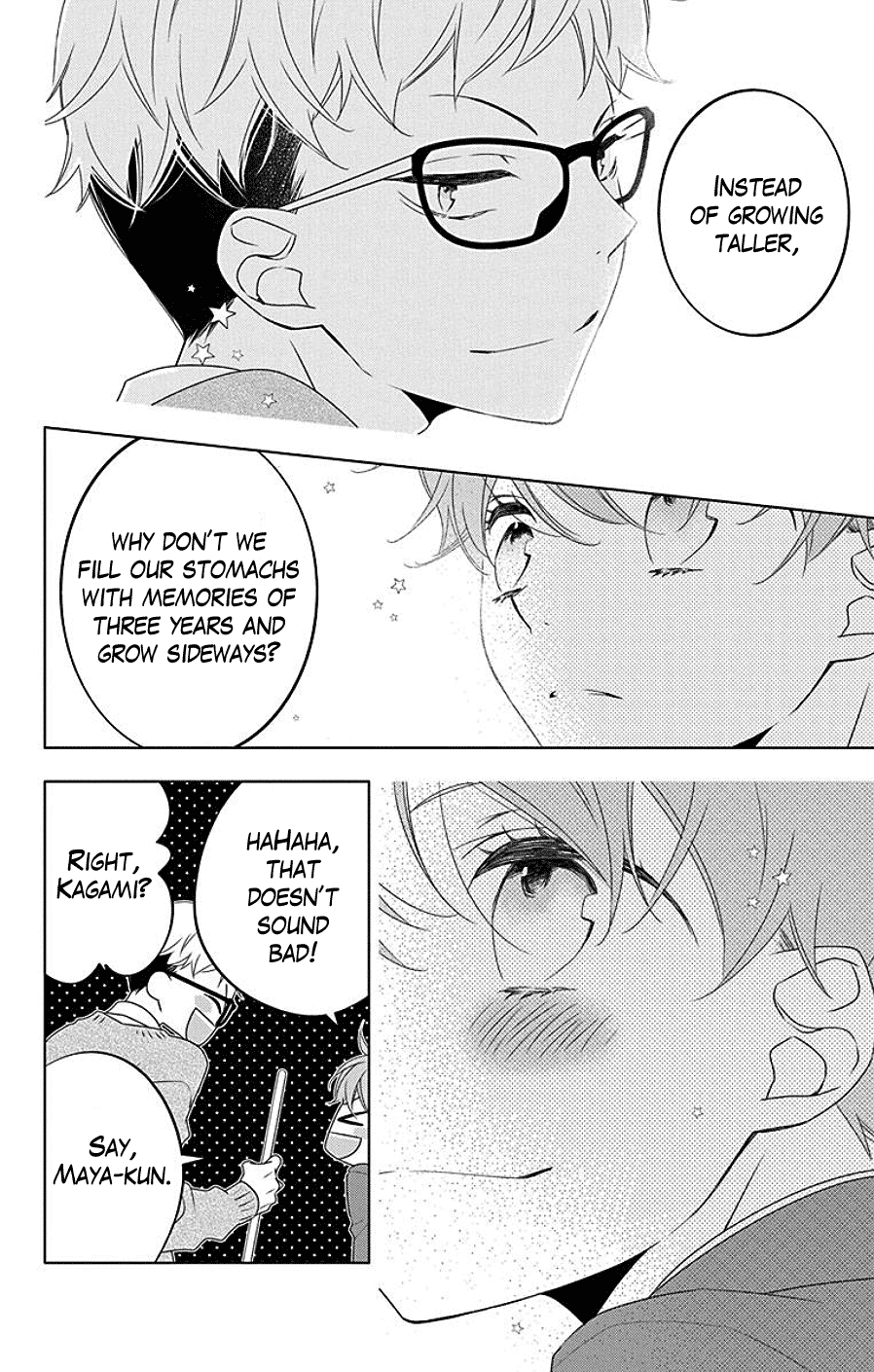 Koi ni Mudaguchi Chapter 7 page 28 - Chapter 7: Comparing Heights and Bubble Tea
