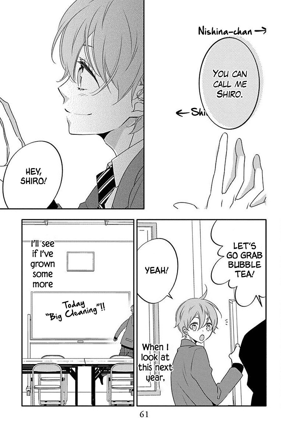 Koi ni Mudaguchi Chapter 7 page 29 - Chapter 7: Comparing Heights and Bubble Tea