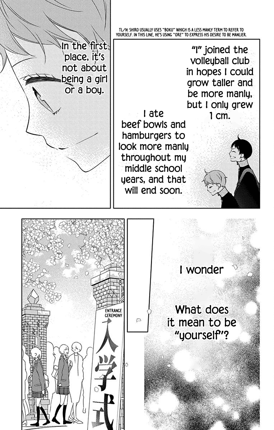 Koi ni Mudaguchi Chapter 7 page 9 - Chapter 7: Comparing Heights and Bubble Tea