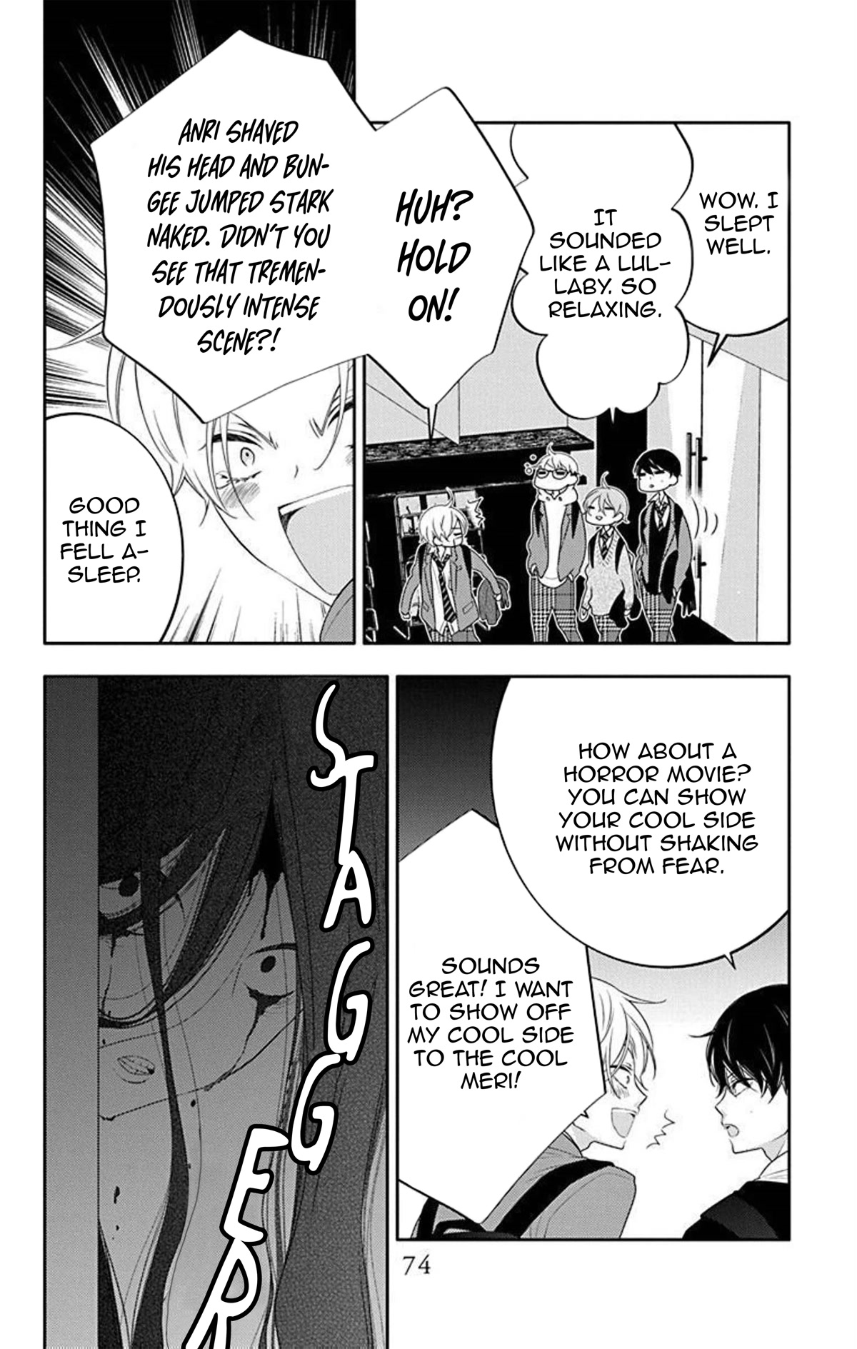 Koi ni Mudaguchi Chapter 8 page 13 - Chapter 8: Preparation and Developmental Fever
