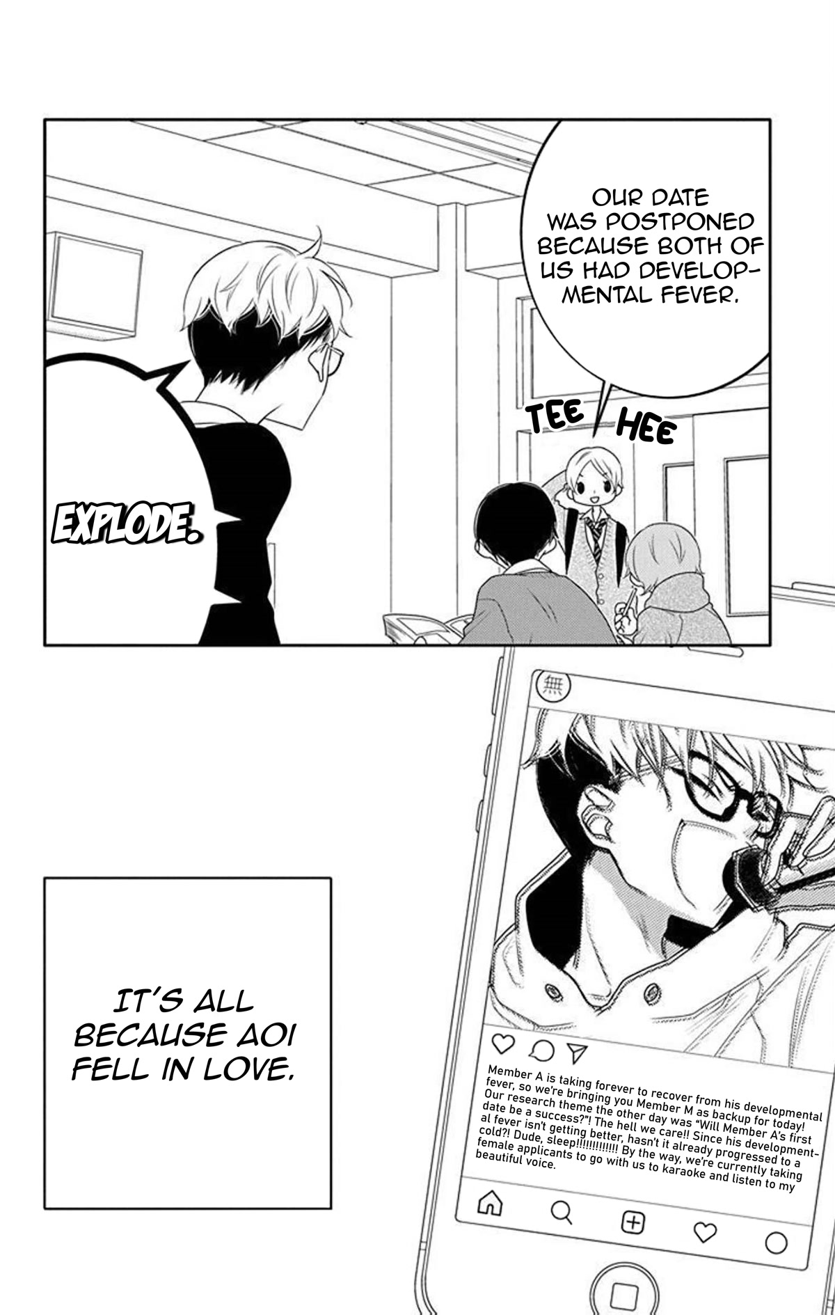 Koi ni Mudaguchi Chapter 8 page 31 - Chapter 8: Preparation and Developmental Fever