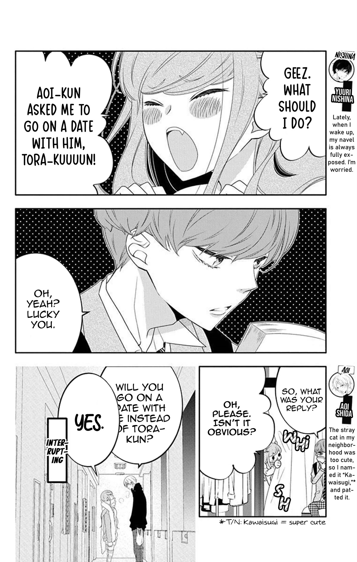 Koi ni Mudaguchi Chapter 8 page 5 - Chapter 8: Preparation and Developmental Fever