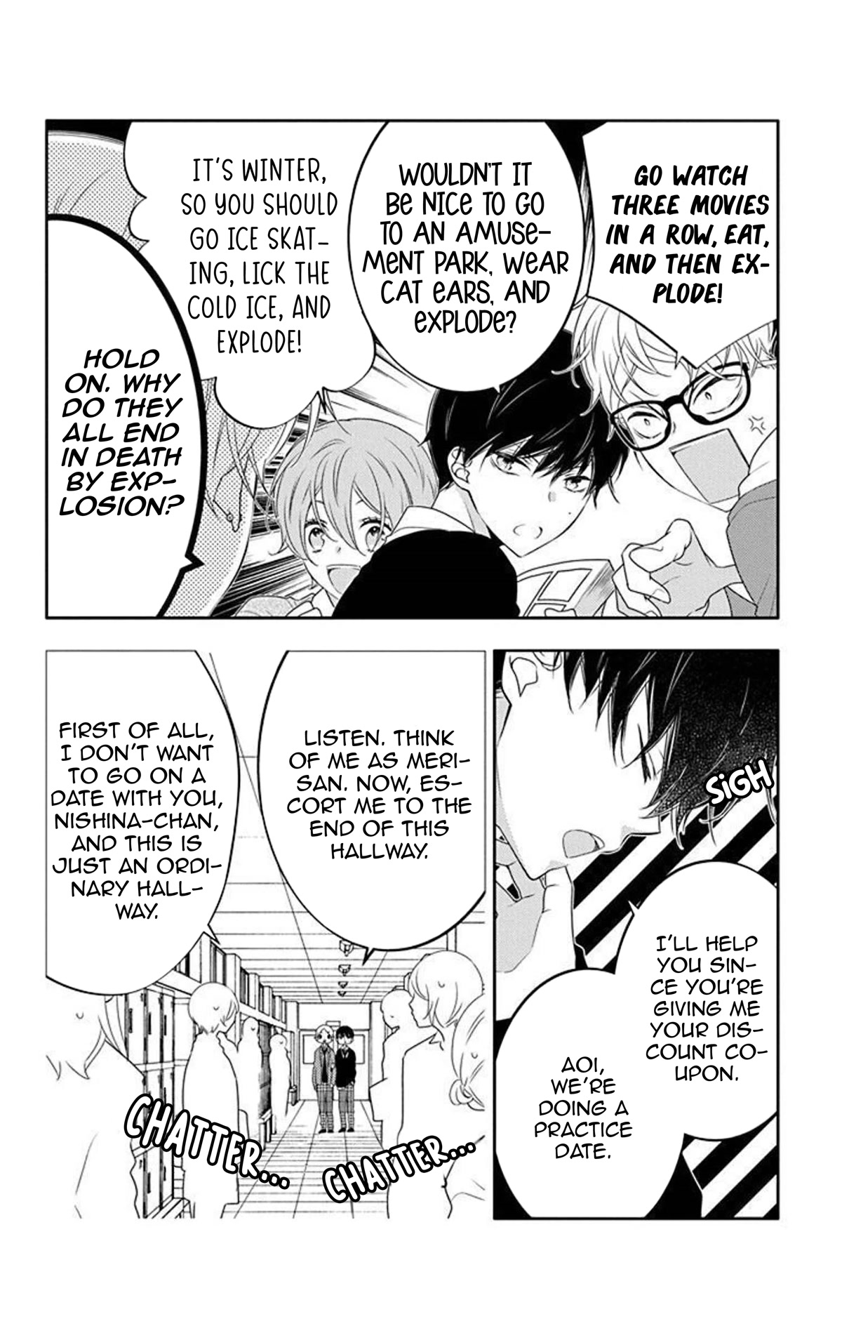 Koi ni Mudaguchi Chapter 8 page 9 - Chapter 8: Preparation and Developmental Fever