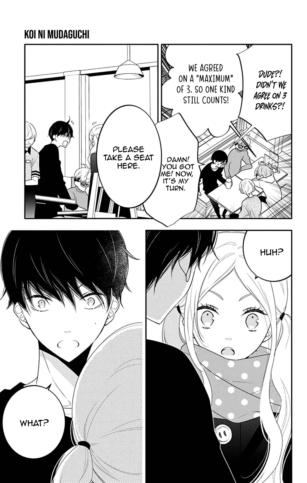 Koi ni Mudaguchi Chapter 9 page 12 - Chapter 9: Hardcore Fan on Standby