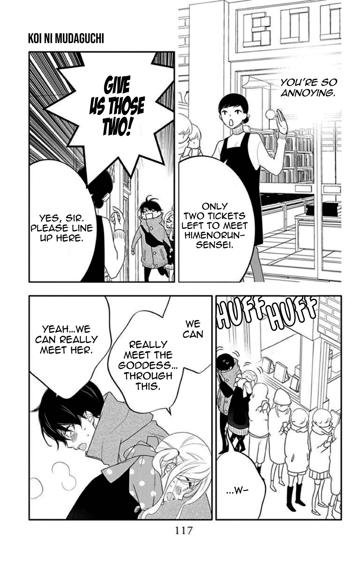 Koi ni Mudaguchi Chapter 9 page 24 - Chapter 9: Hardcore Fan on Standby
