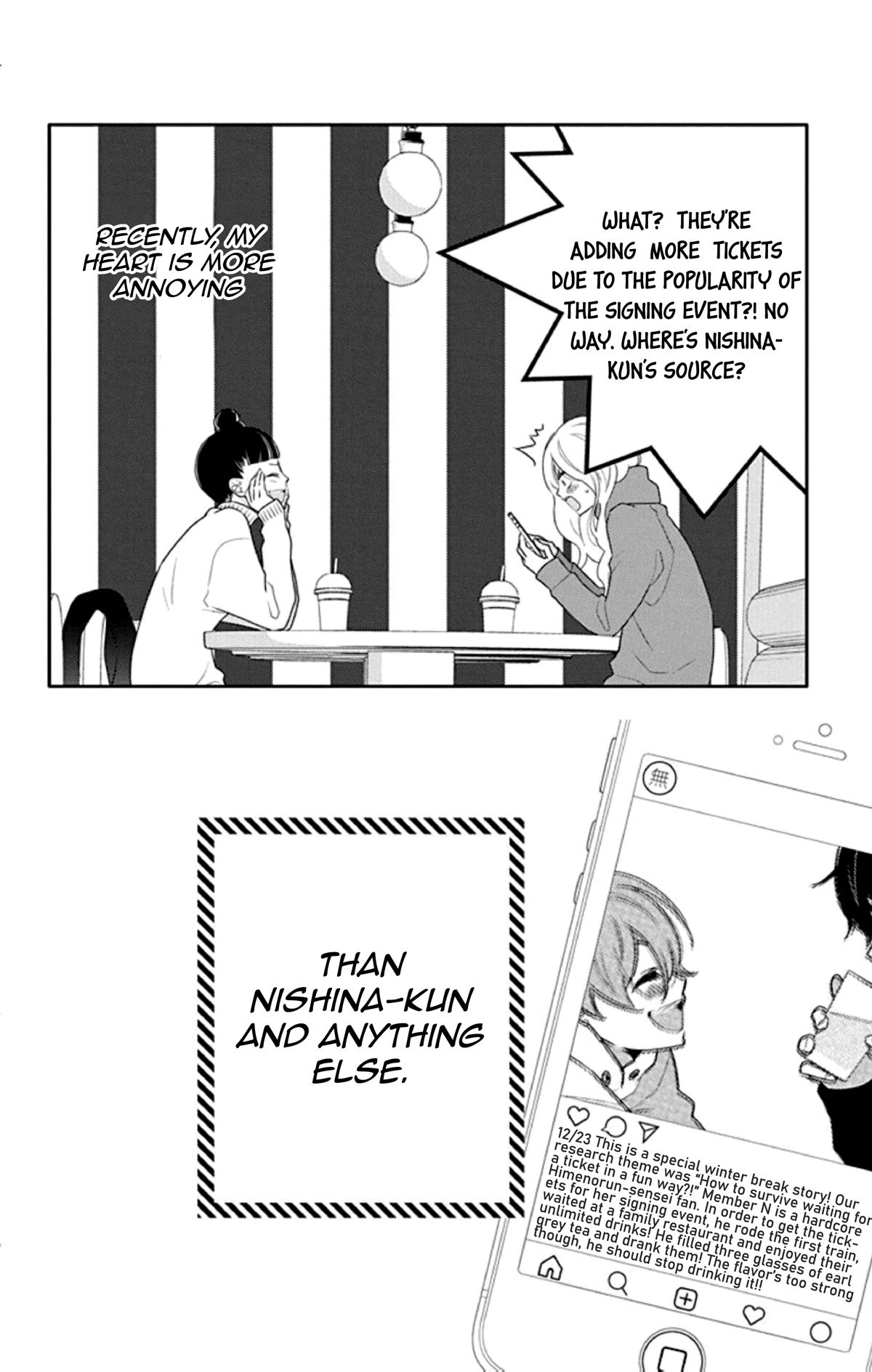Koi ni Mudaguchi Chapter 9 page 33 - Chapter 9: Hardcore Fan on Standby