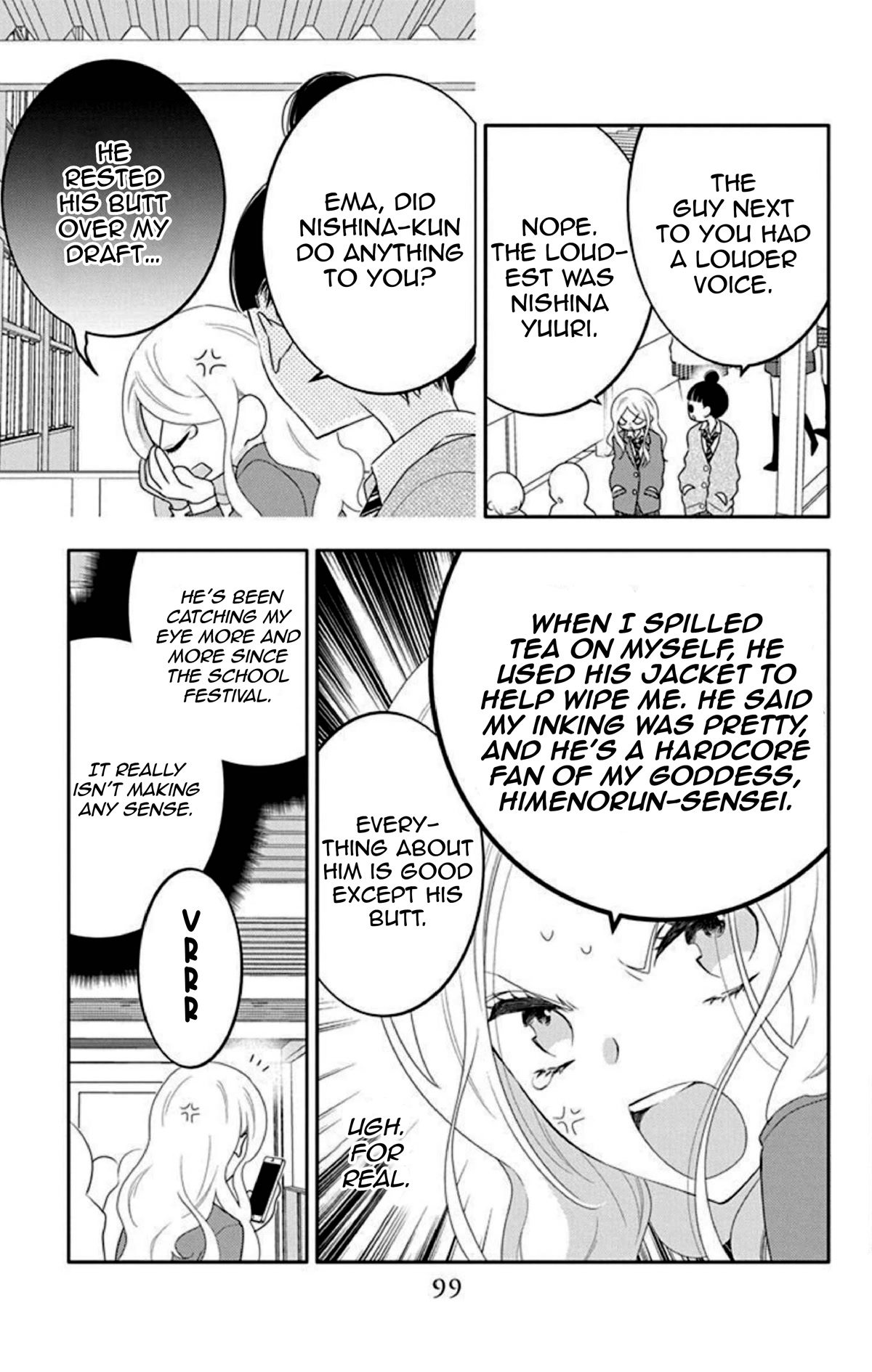 Koi ni Mudaguchi Chapter 9 page 6 - Chapter 9: Hardcore Fan on Standby