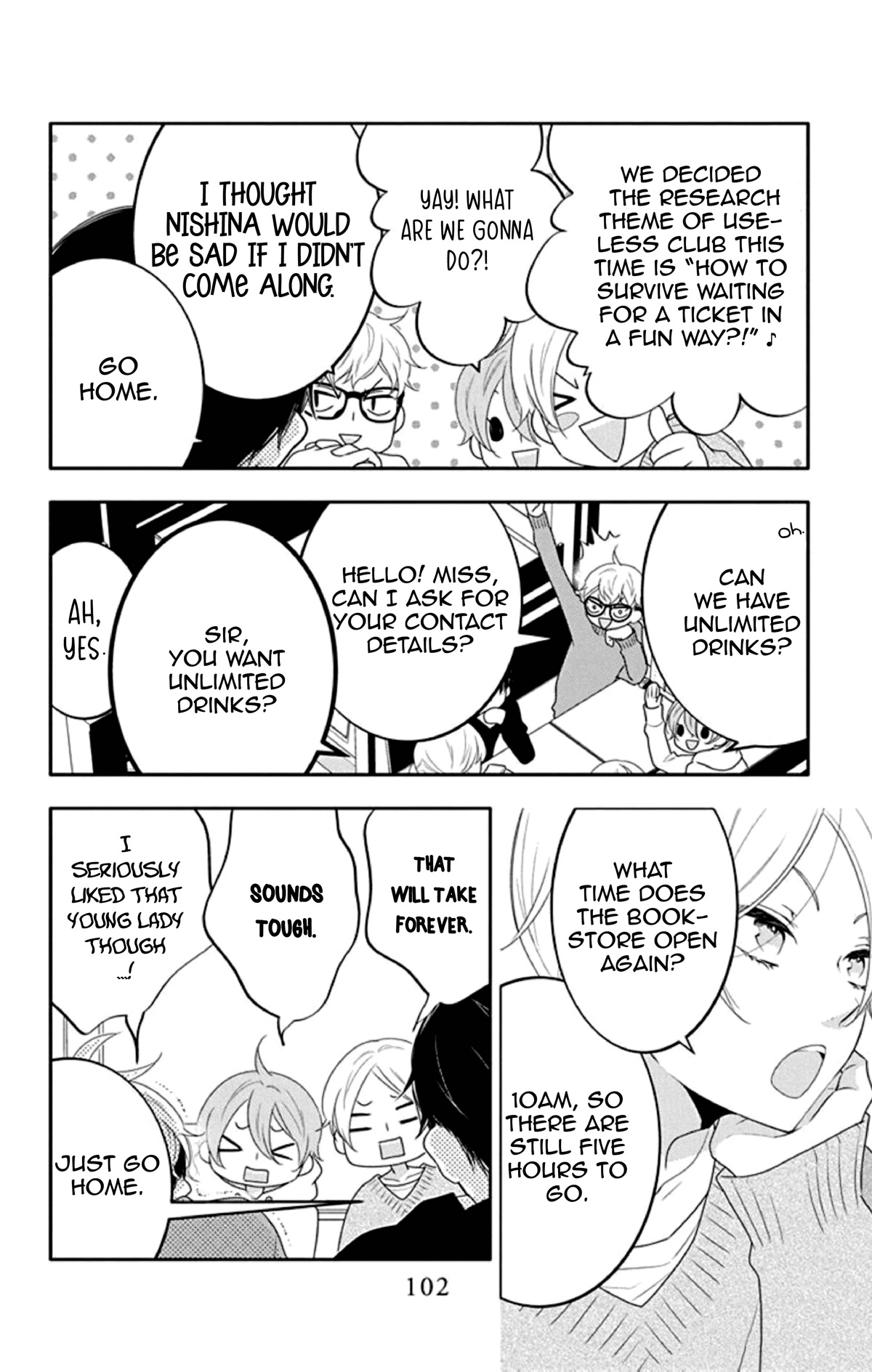 Koi ni Mudaguchi Chapter 9 page 9 - Chapter 9: Hardcore Fan on Standby