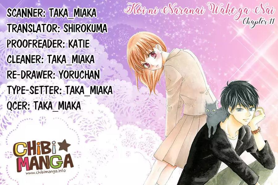 Koi ni Naranai Wake ga Nai Chapter 11 page 1 - Chapter 11