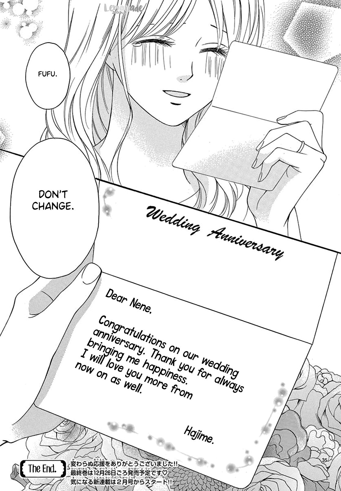 Koi ni Naranai Wake ga Nai Chapter 25 page 36 - Chapter 25: END