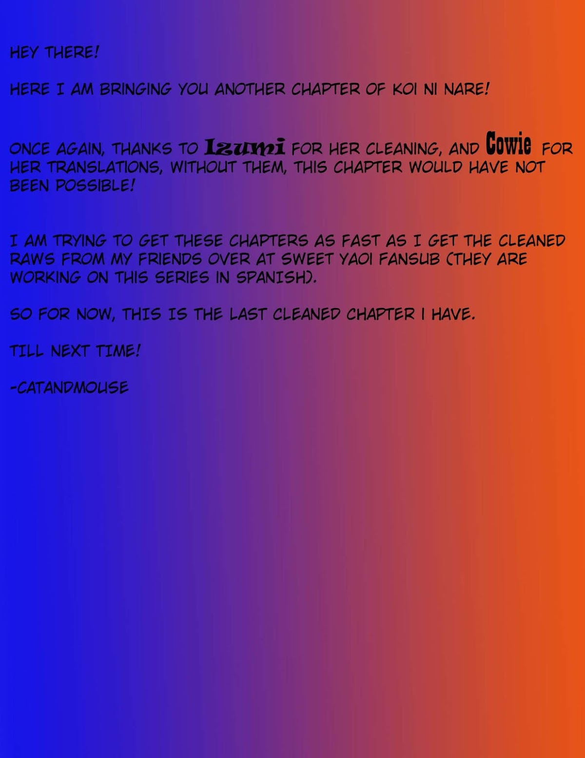 Koi ni Nare! Chapter 3 page 1 - Chapter 3