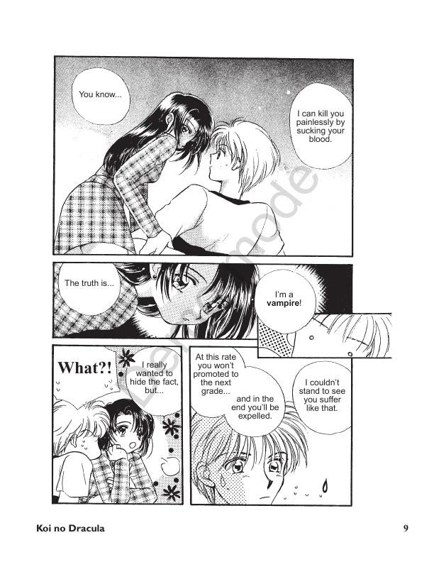 Koi no Dracula Chapter 0.2 page 9 - Chapter 0 v2 : [Oneshot]