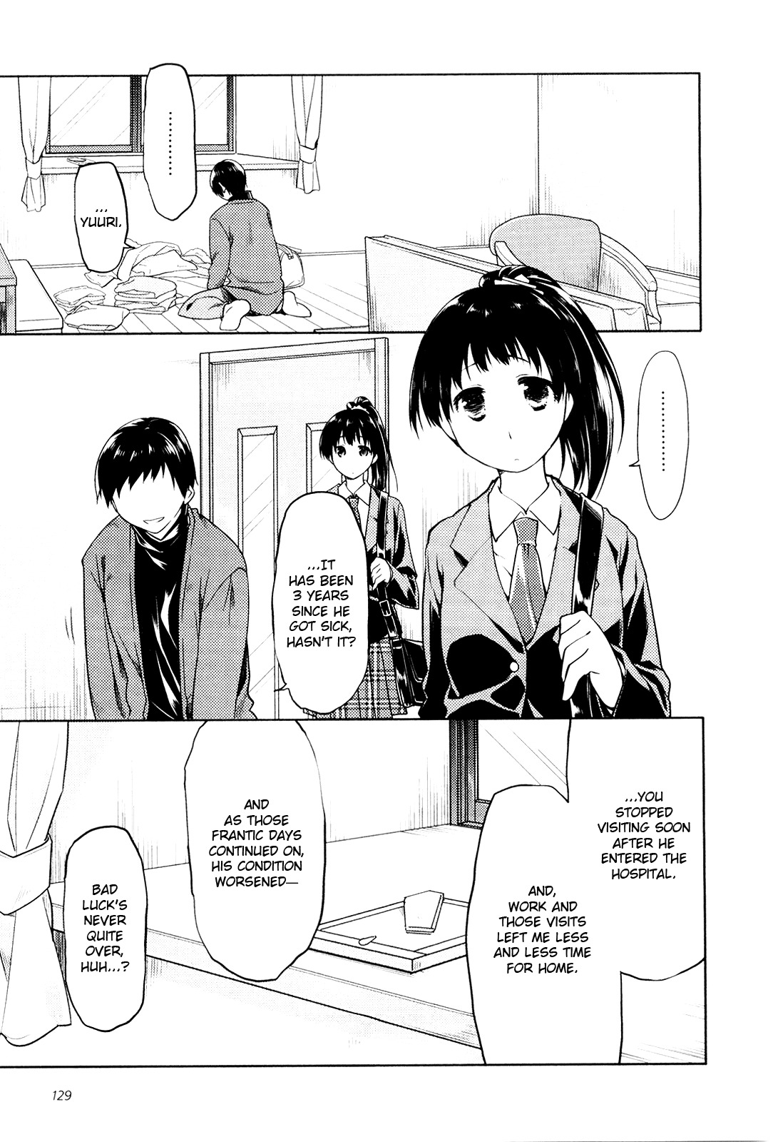 Koi no Kotoba Chapter 10 page 1 - Chapter 10: Everything's okay.