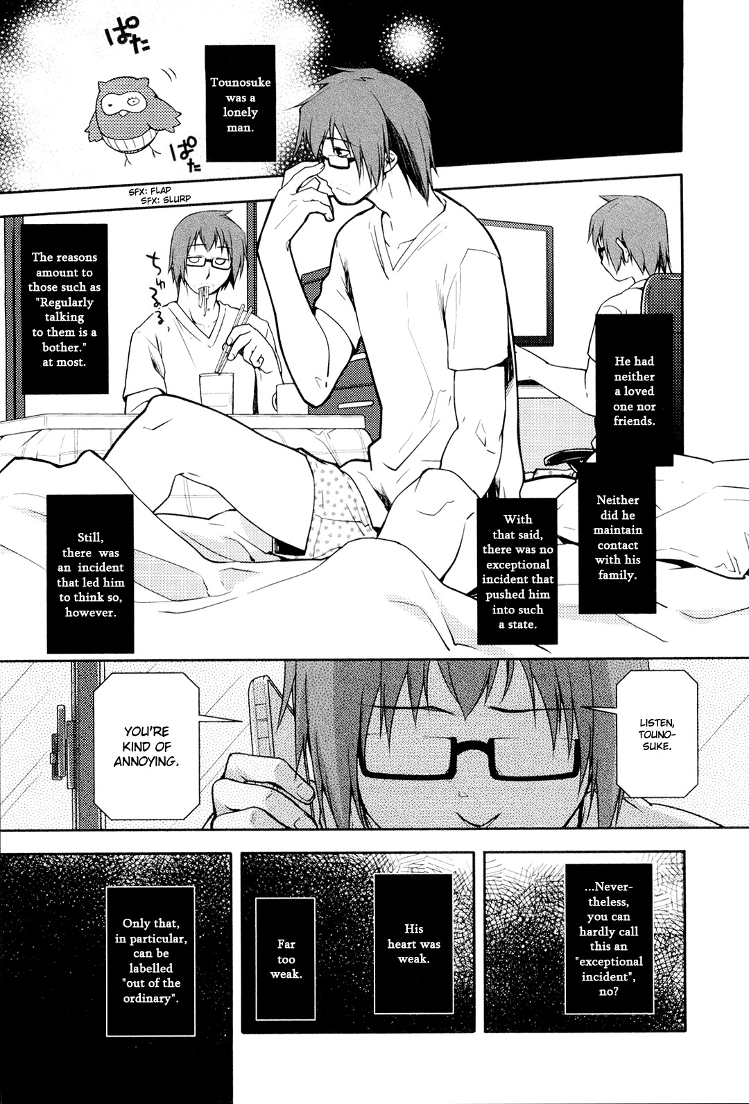 Koi no Kotoba Chapter 2 page 1 - Chapter 2: That was enough. I was happy.