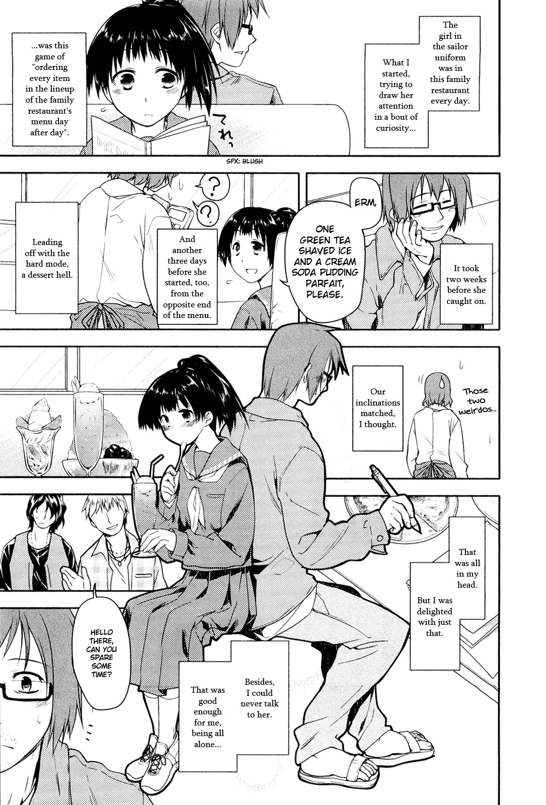 Koi no Kotoba Chapter 2 page 3 - Chapter 2: That was enough. I was happy.