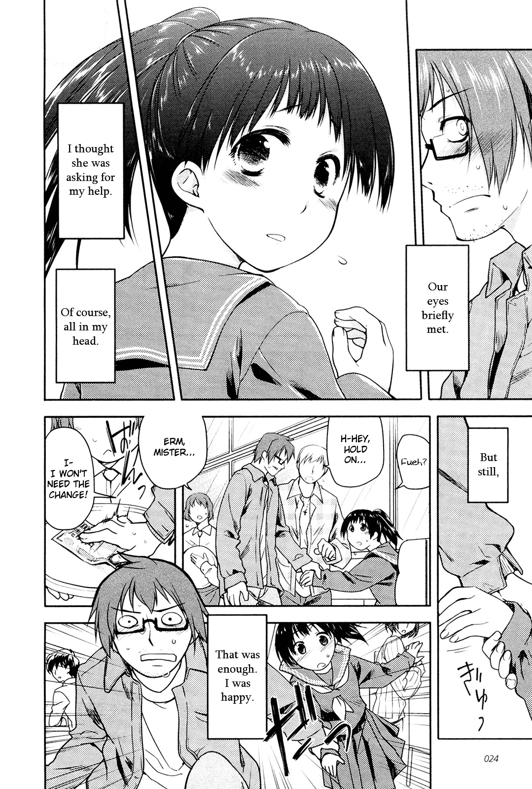 Koi no Kotoba Chapter 2 page 6 - Chapter 2: That was enough. I was happy.