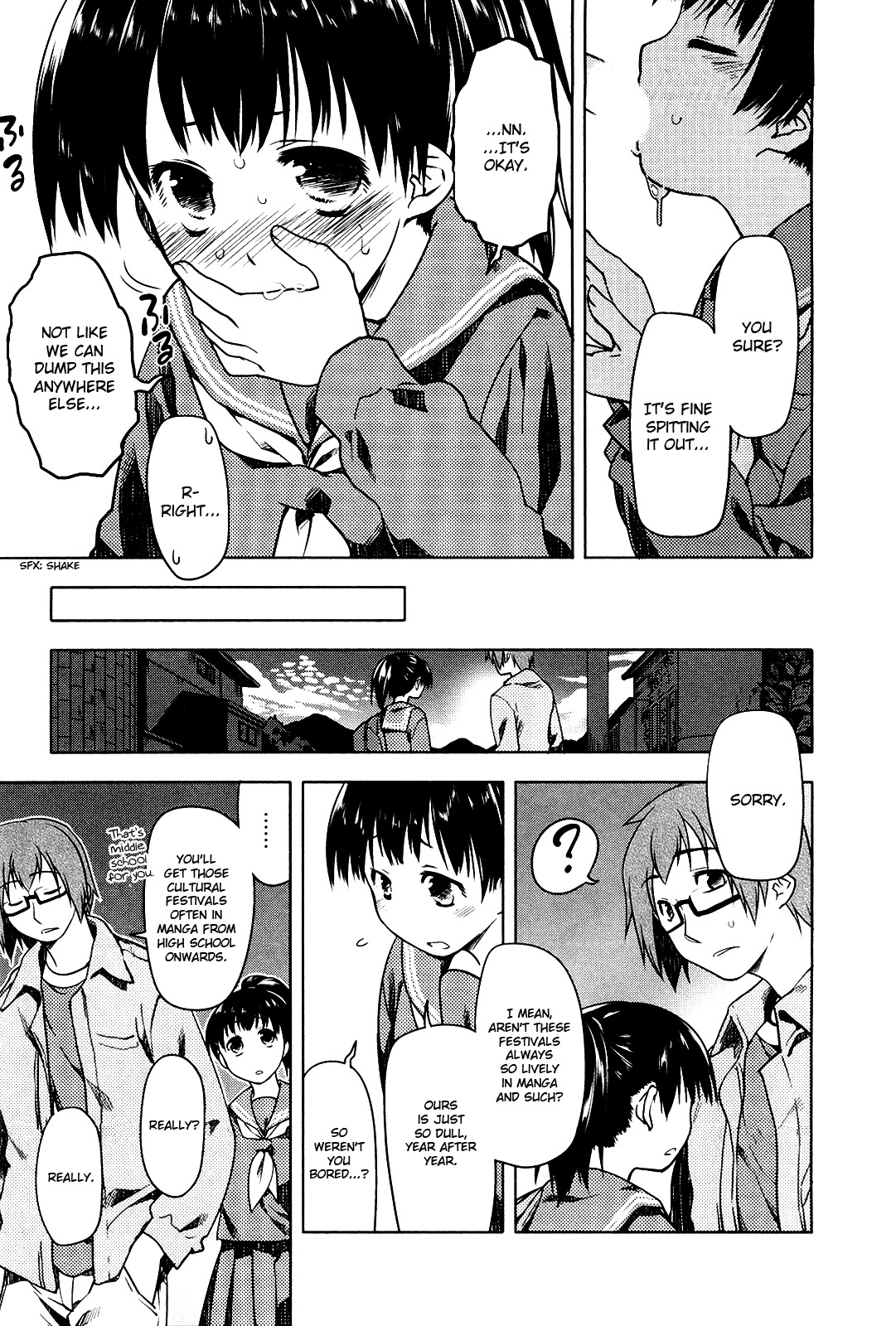 Koi no Kotoba Chapter 5 page 13 - Chapter 5: Should I do it with my mouth?