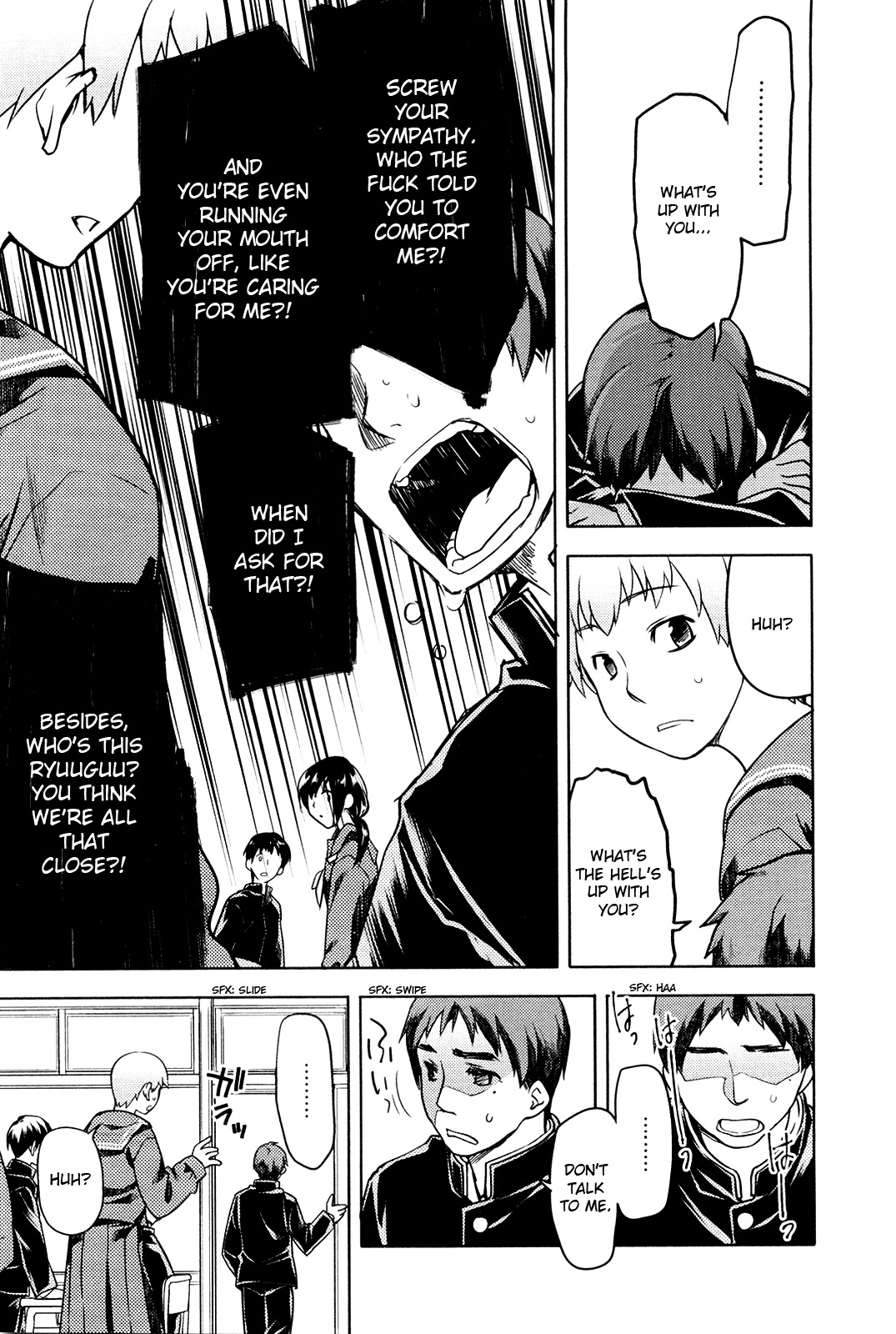 Koi no Kotoba Chapter 6 page 13 - Chapter 6: Screw your sympathy.