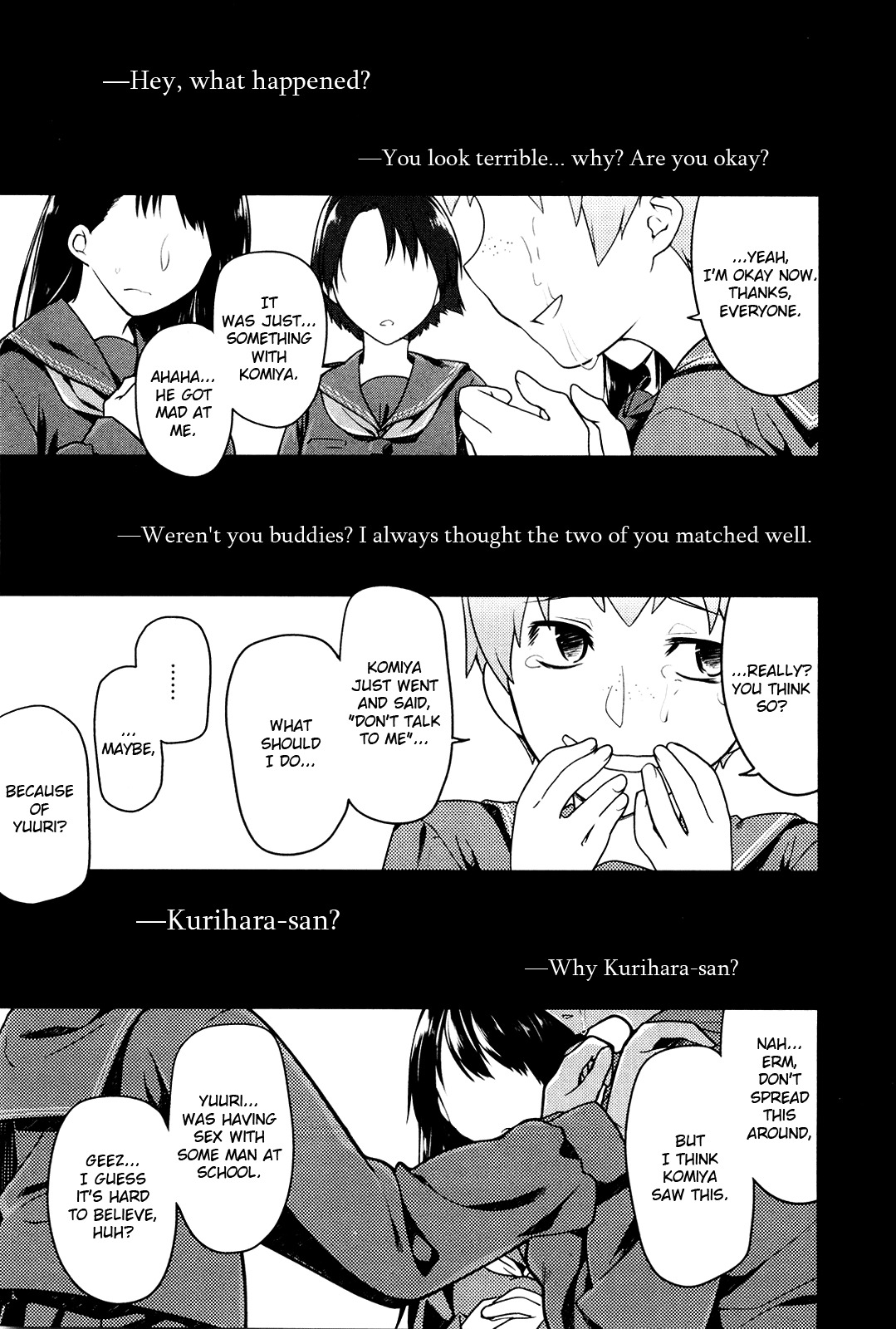 Koi no Kotoba Chapter 7 page 1 - Chapter 7: A story of yearning.