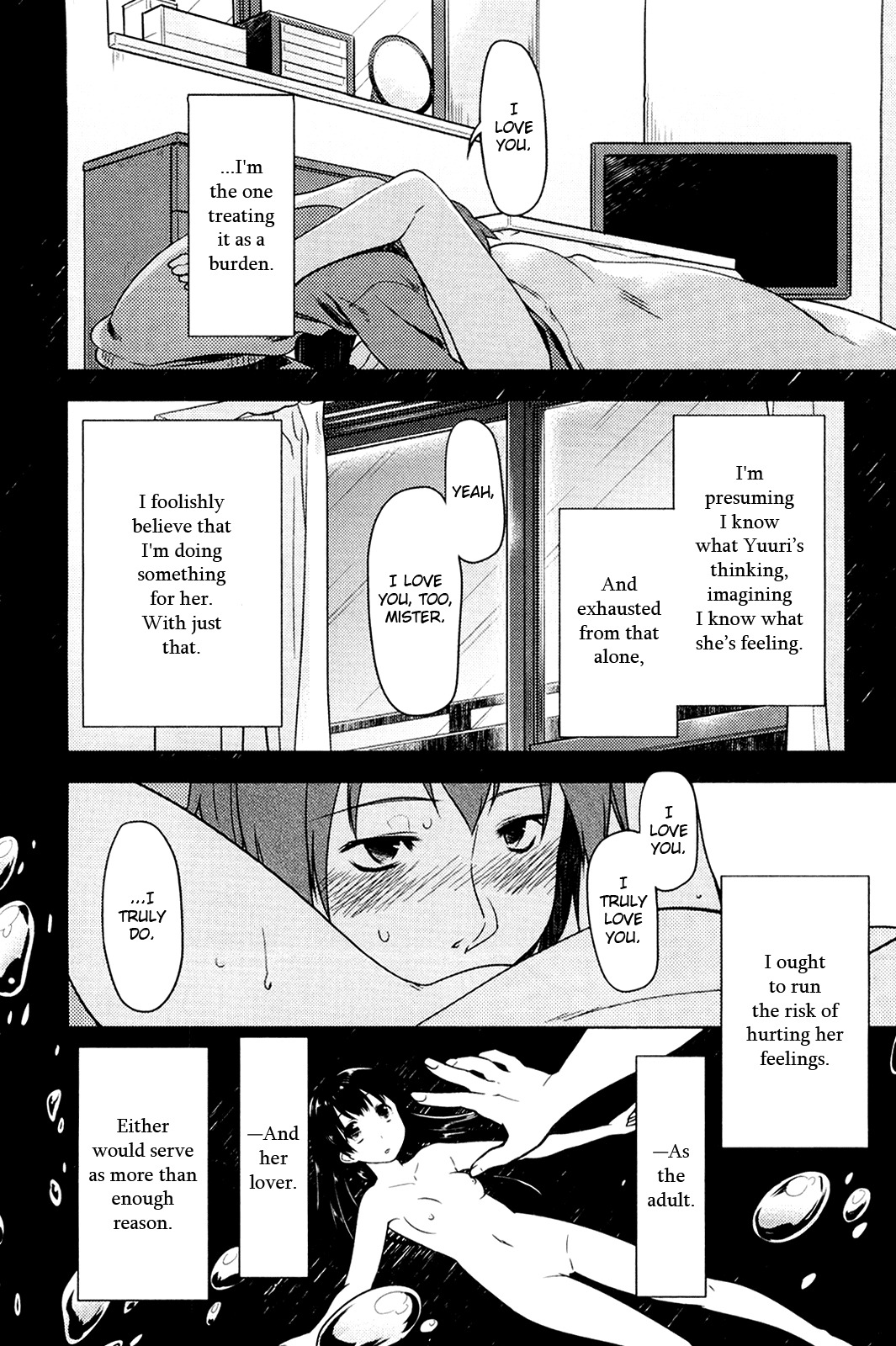Koi no Kotoba Chapter 8 page 10 - Chapter 8: Be there, even if it's just today.