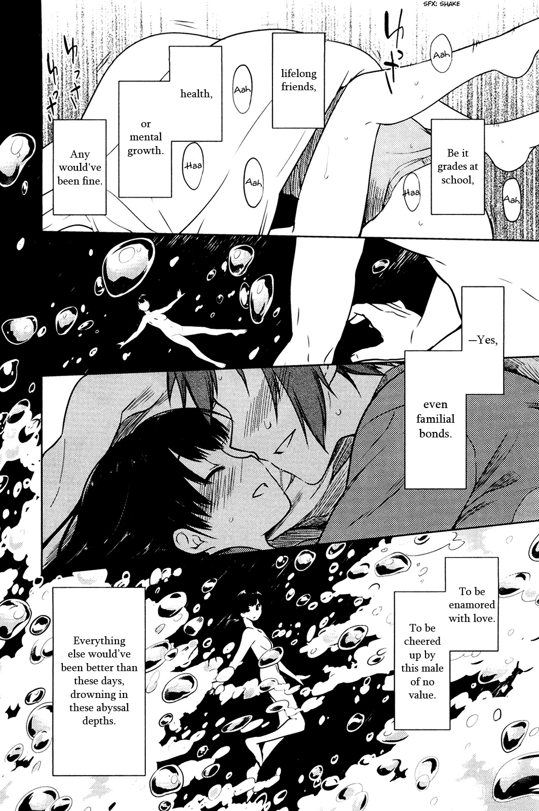 Koi no Kotoba Chapter 8 page 12 - Chapter 8: Be there, even if it's just today.