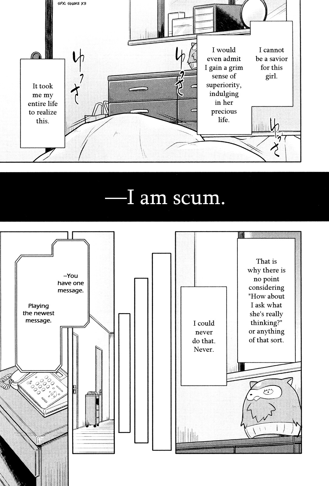 Koi no Kotoba Chapter 8 page 13 - Chapter 8: Be there, even if it's just today.