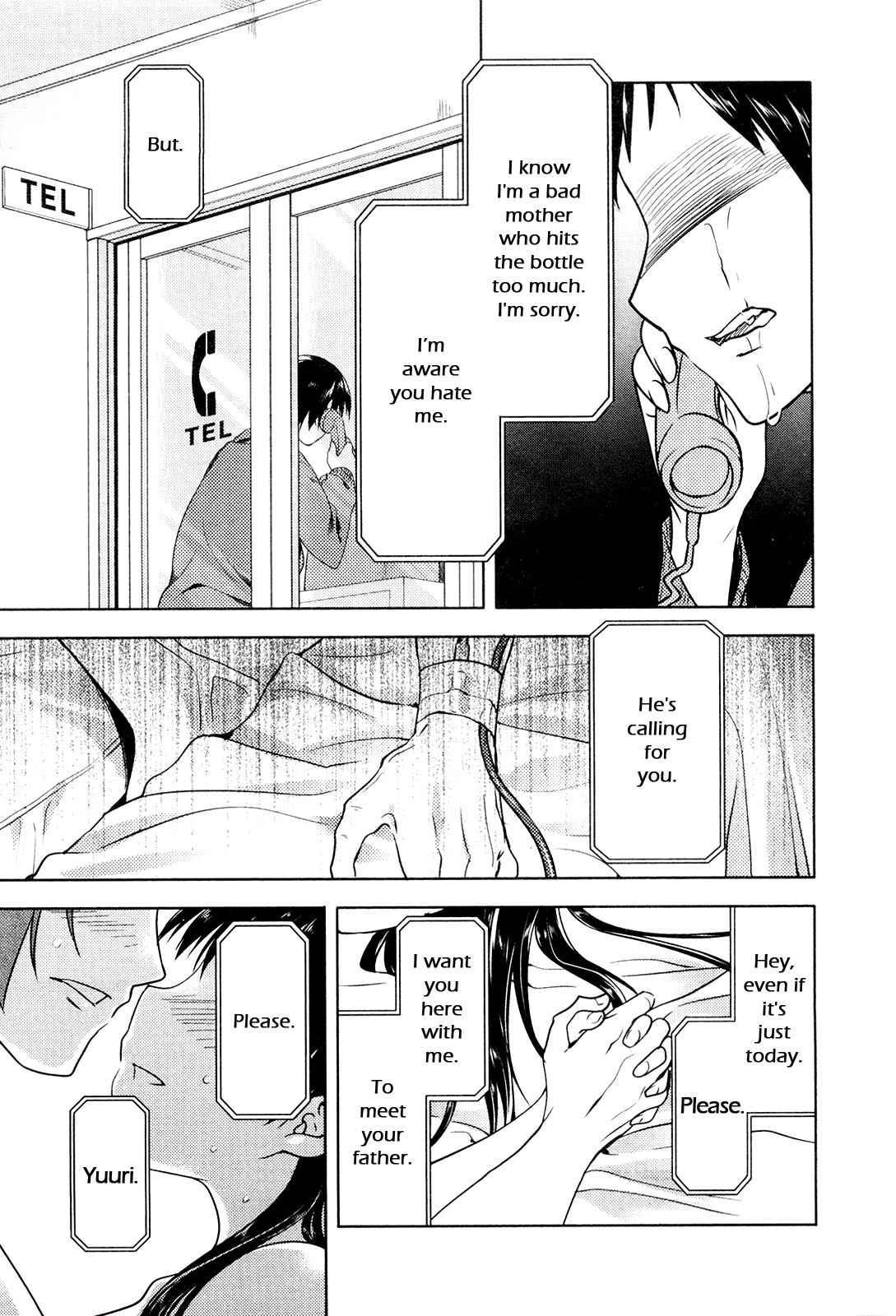 Koi no Kotoba Chapter 8 page 15 - Chapter 8: Be there, even if it's just today.