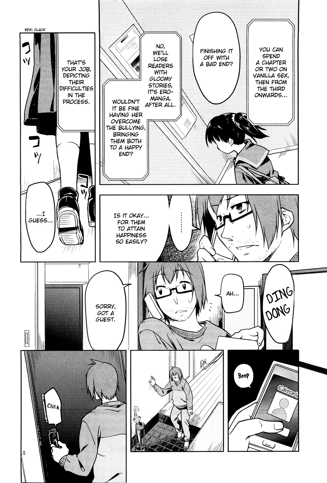 Koi no Kotoba Chapter 8 page 3 - Chapter 8: Be there, even if it's just today.