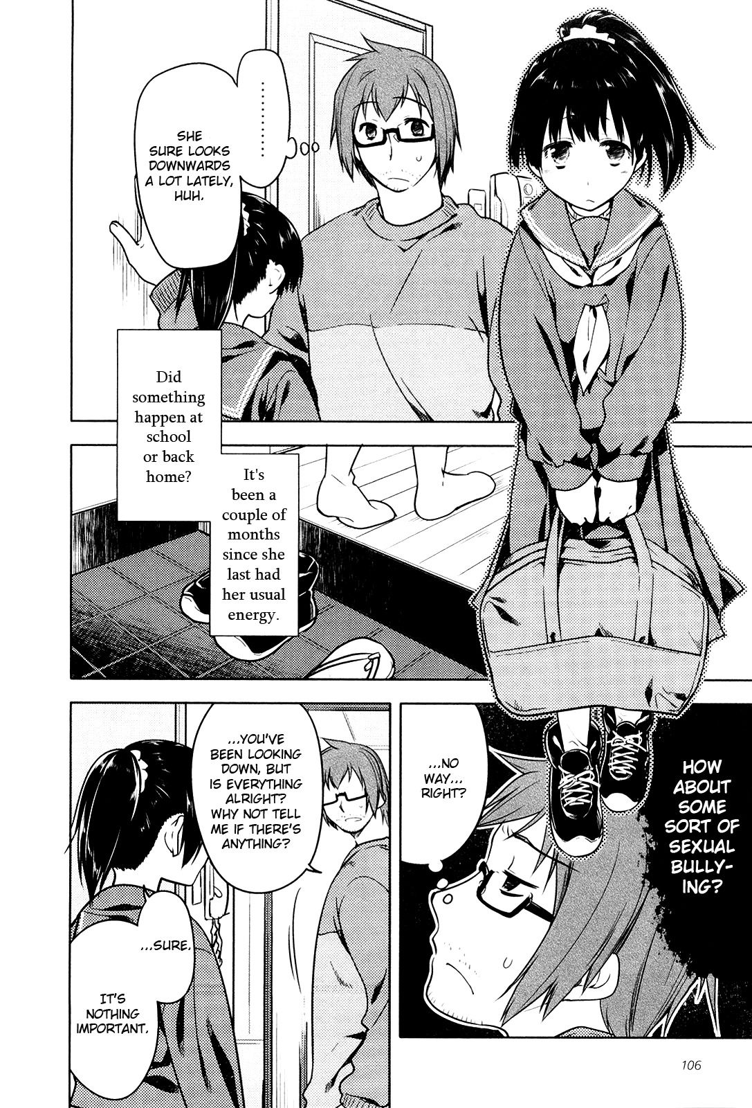 Koi no Kotoba Chapter 8 page 4 - Chapter 8: Be there, even if it's just today.