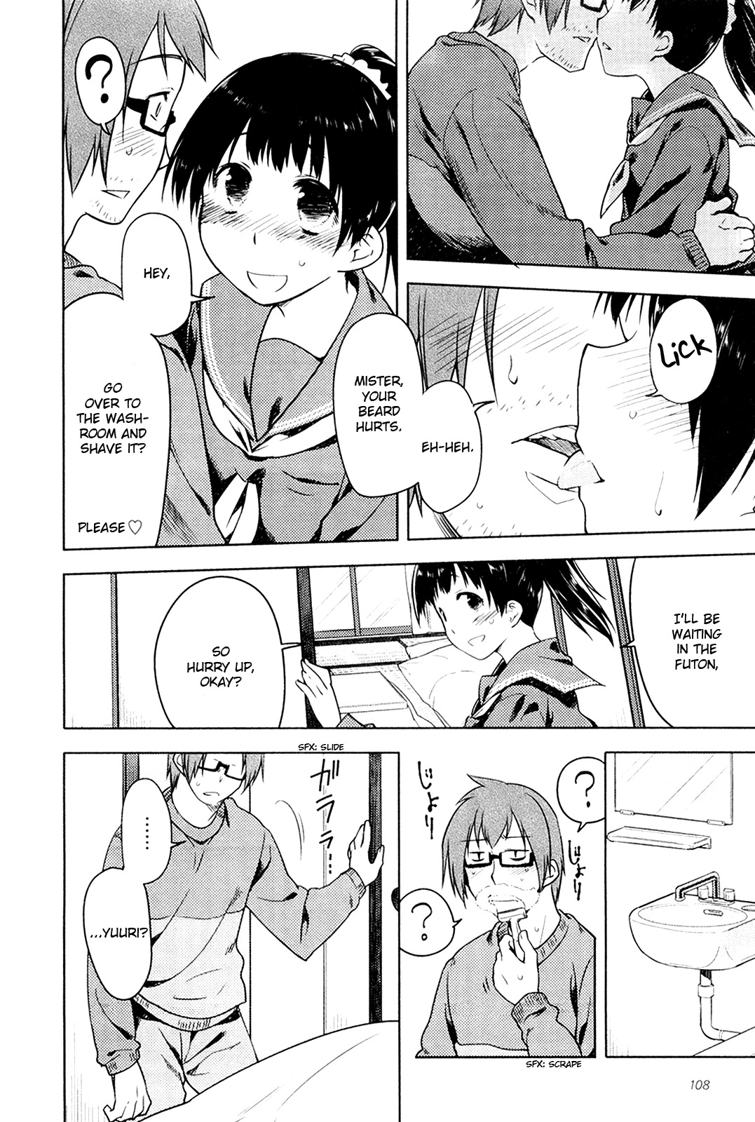 Koi no Kotoba Chapter 8 page 6 - Chapter 8: Be there, even if it's just today.