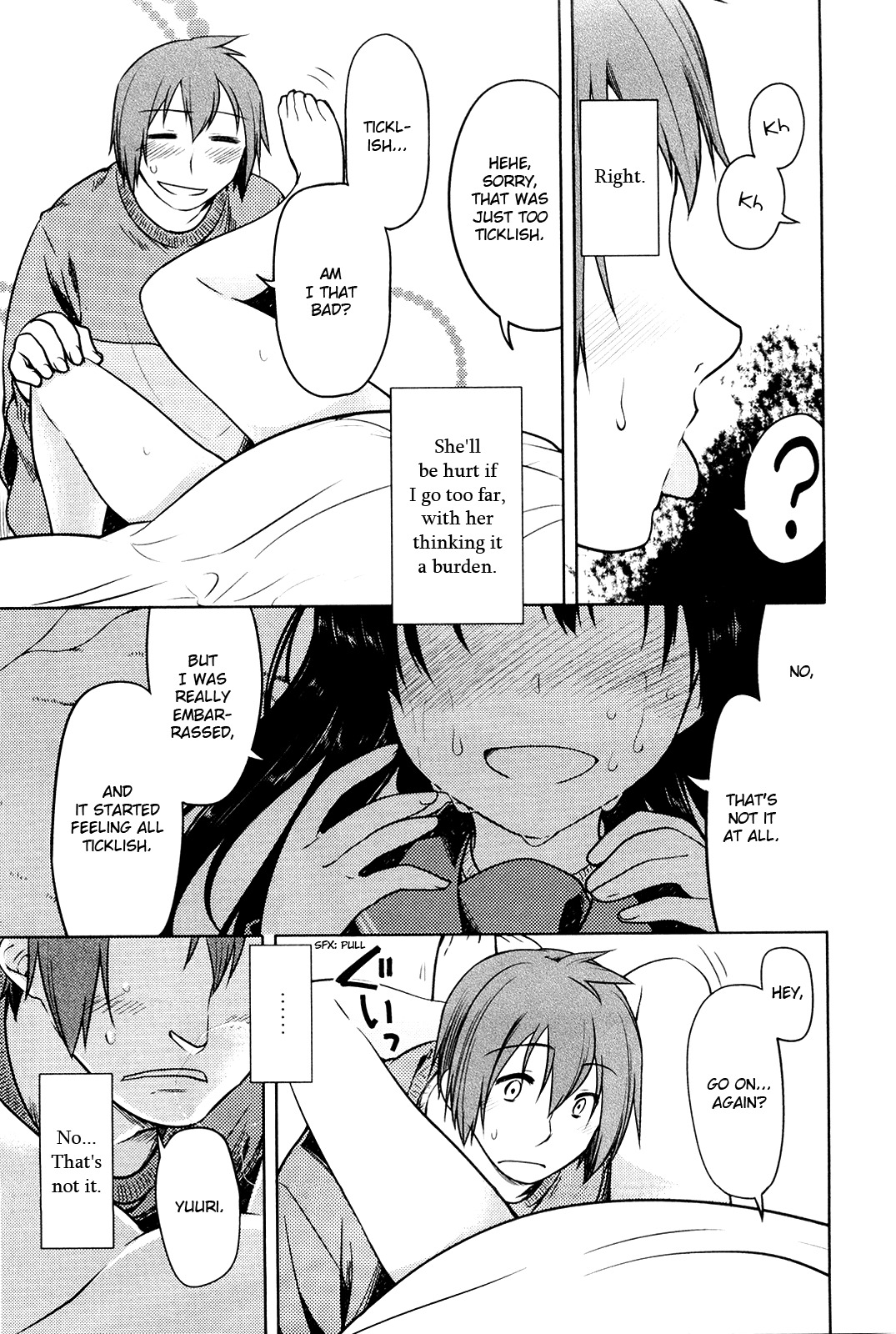 Koi no Kotoba Chapter 8 page 9 - Chapter 8: Be there, even if it's just today.