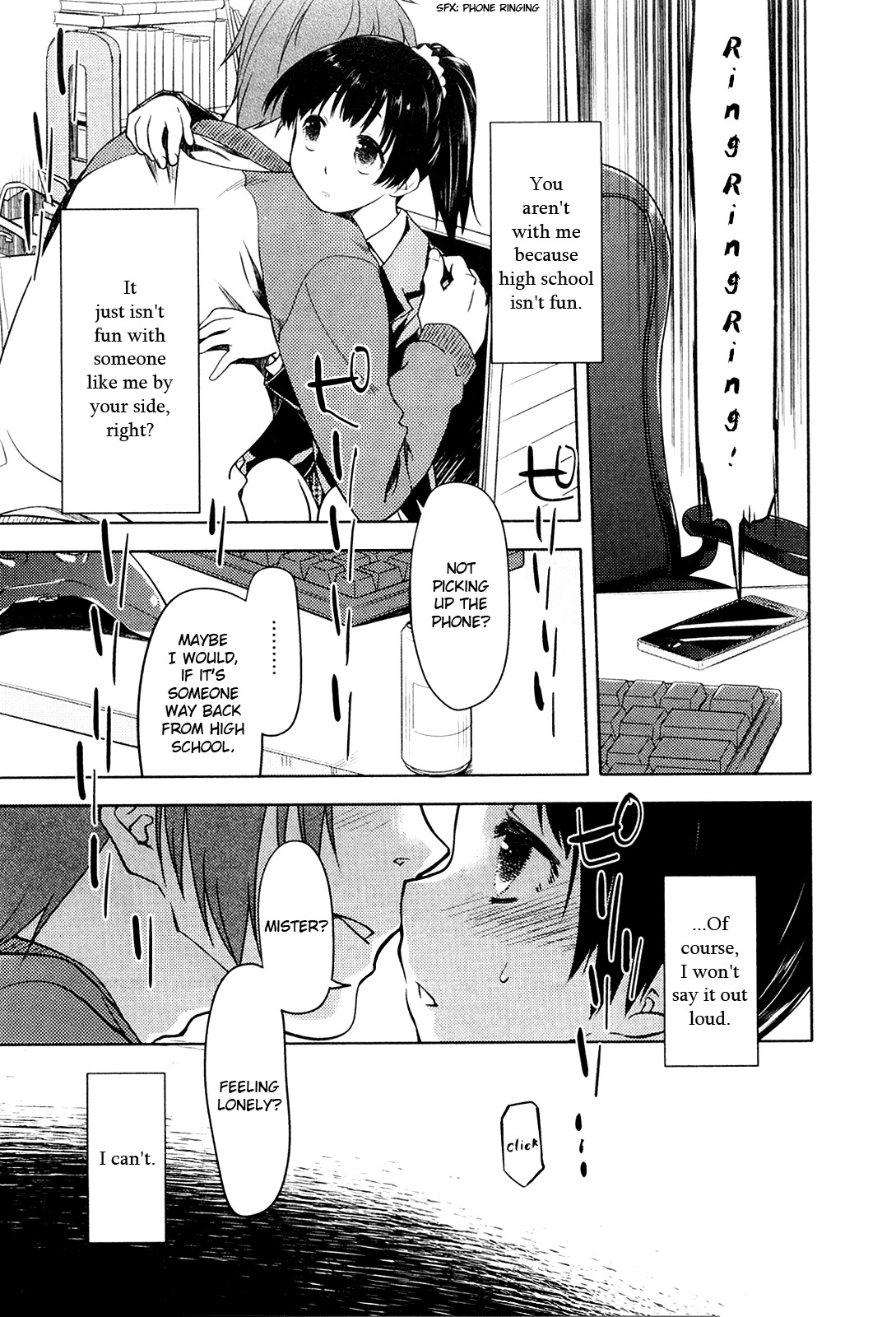 Koi no Kotoba Chapter 9 page 7 - Chapter 9: Isn't she coming yet?