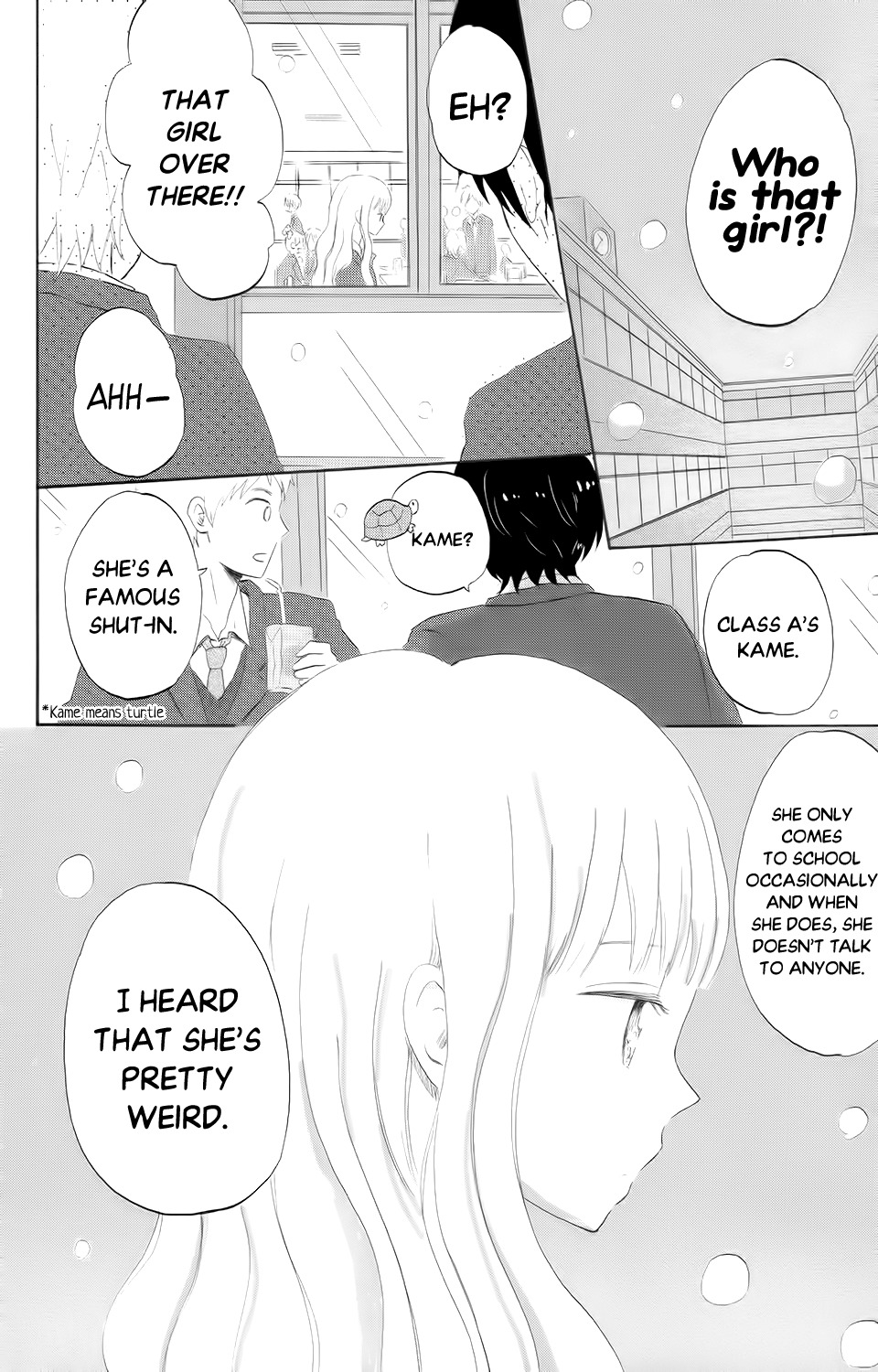 Koi no Mizu Kudasai Chapter 4 page 3 - Chapter 4