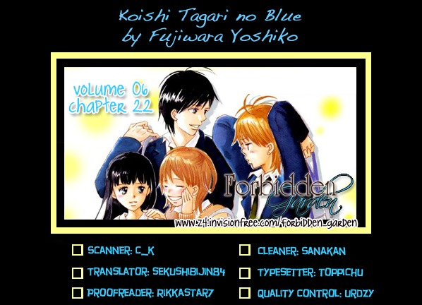 Koi Shitagari no Blue Chapter 22 page 51 - Chapter 22