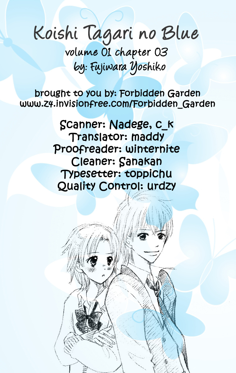 Koi Shitagari no Blue Chapter 3 page 46 - Chapter 3