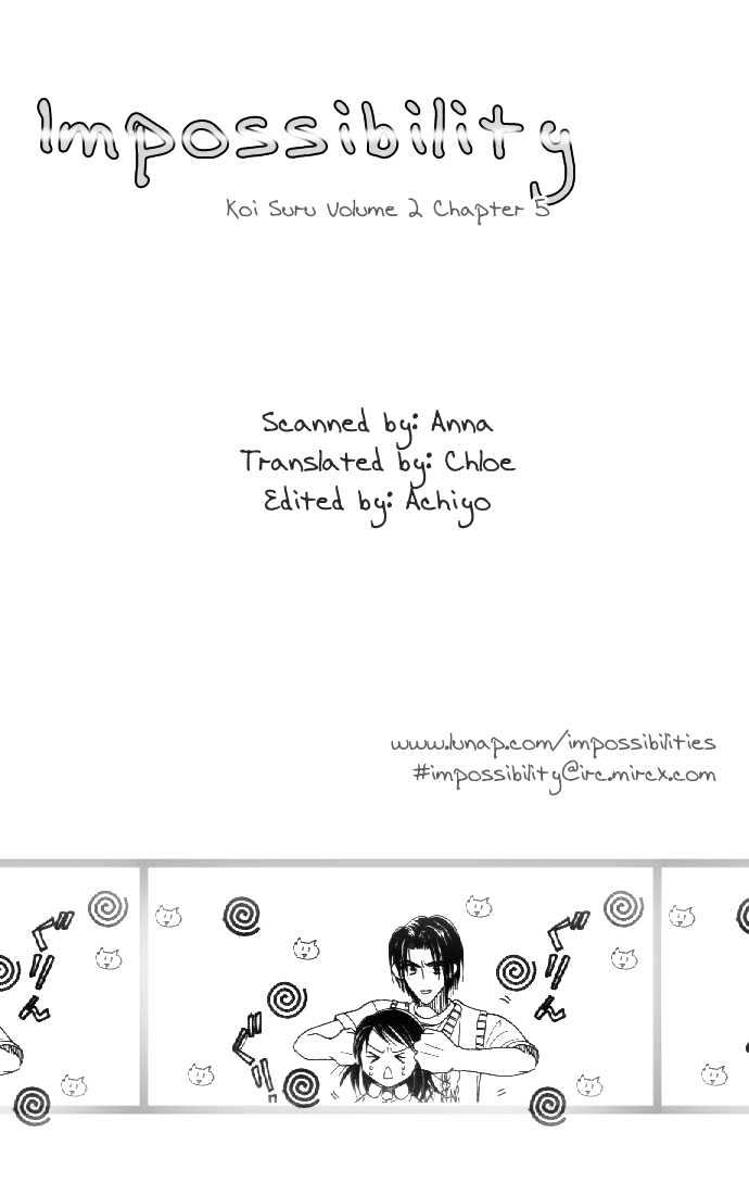 Koi Suru One Fourth Chapter 2.5-1 page 2 - Vol.02 Chapter 5.1