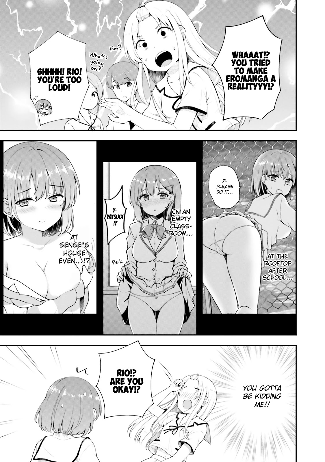 Koi Suru Otome wa Eromanga ni Yume wo Miru Chapter 11 page 7 - Chapter 11: With my sincere feelings...