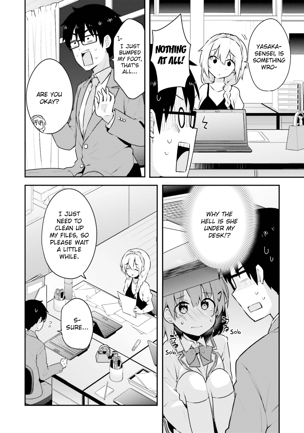Koi Suru Otome wa Eromanga ni Yume wo Miru Chapter 4 page 11 - Chapter 4: A Night at the Faculty Room...
