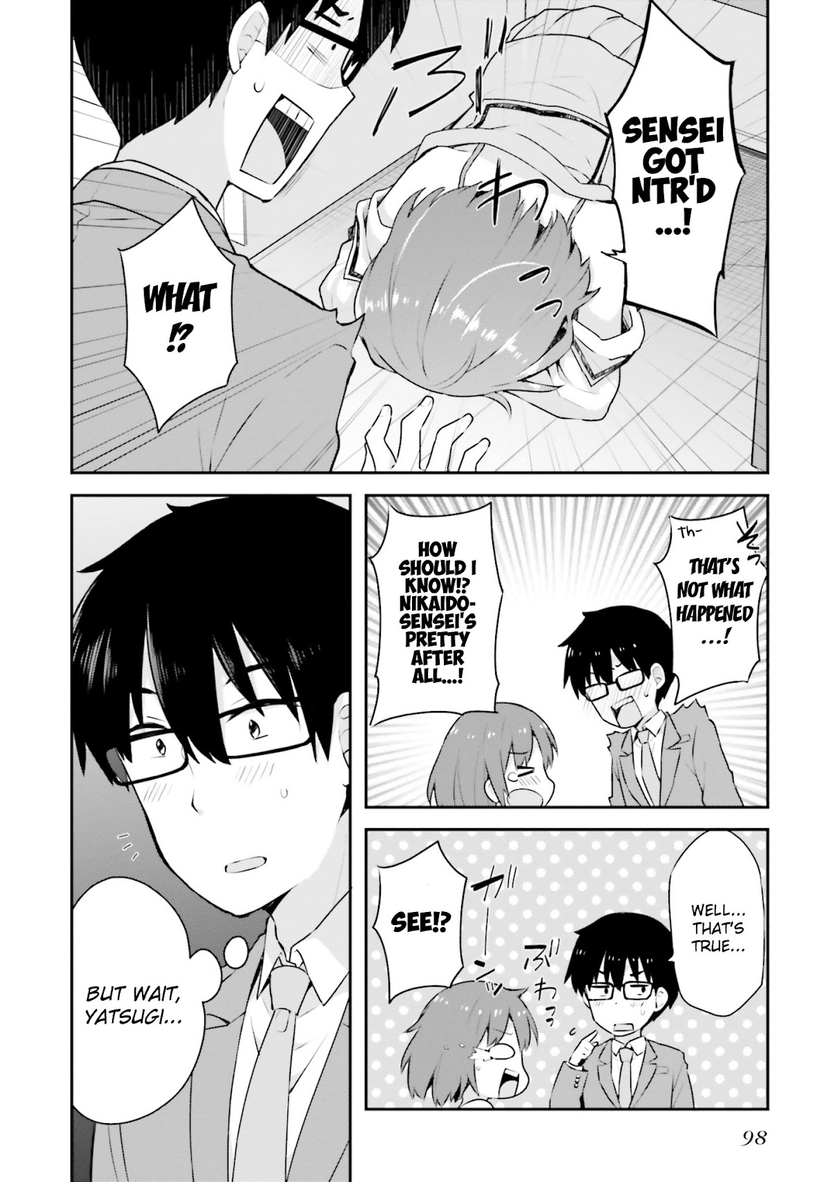 Koi Suru Otome wa Eromanga ni Yume wo Miru Chapter 4 page 21 - Chapter 4: A Night at the Faculty Room...